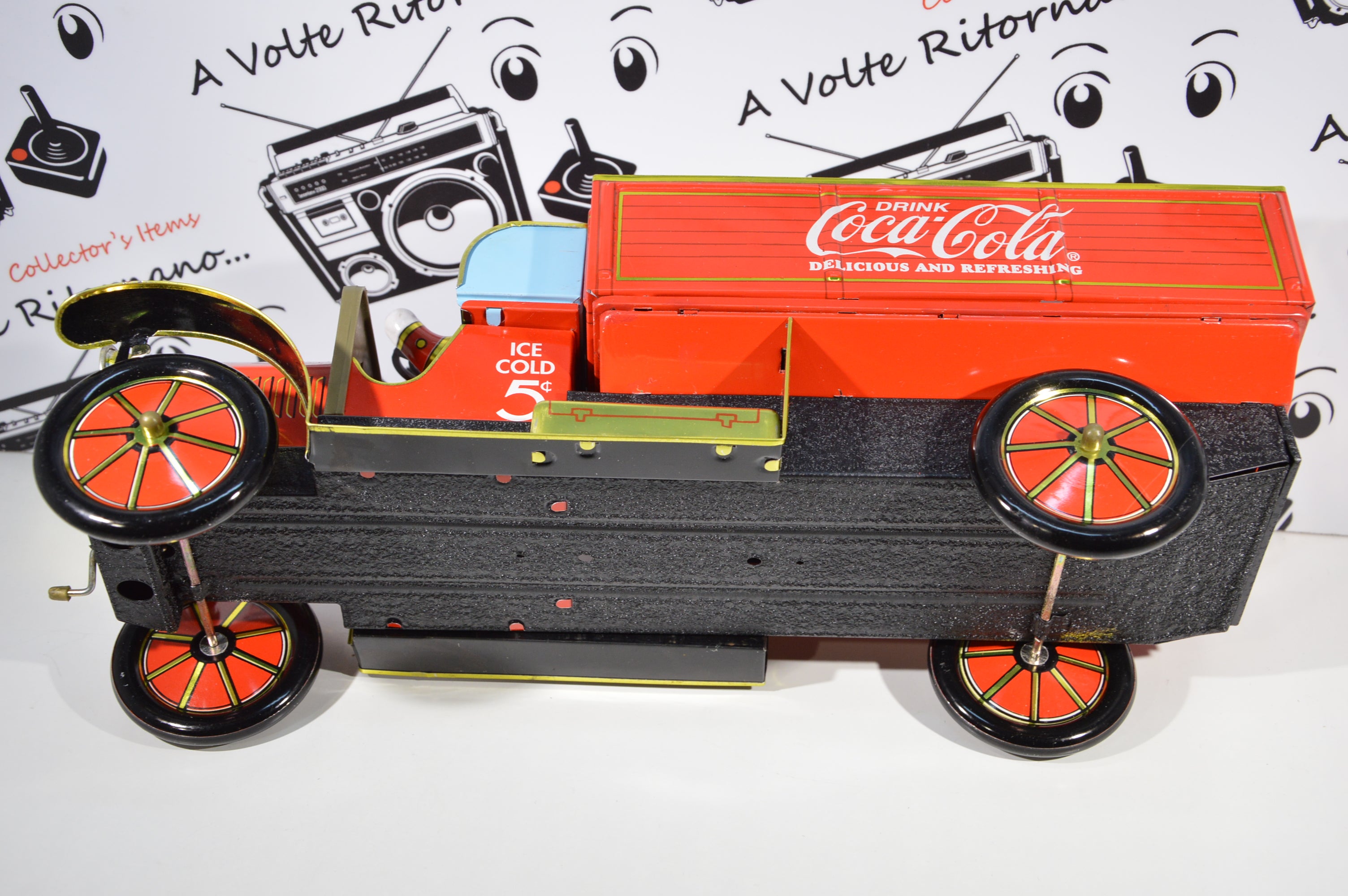 Coca cola 1930 tin delivery truck riproduzione Xonex furgoncino Coca Cola