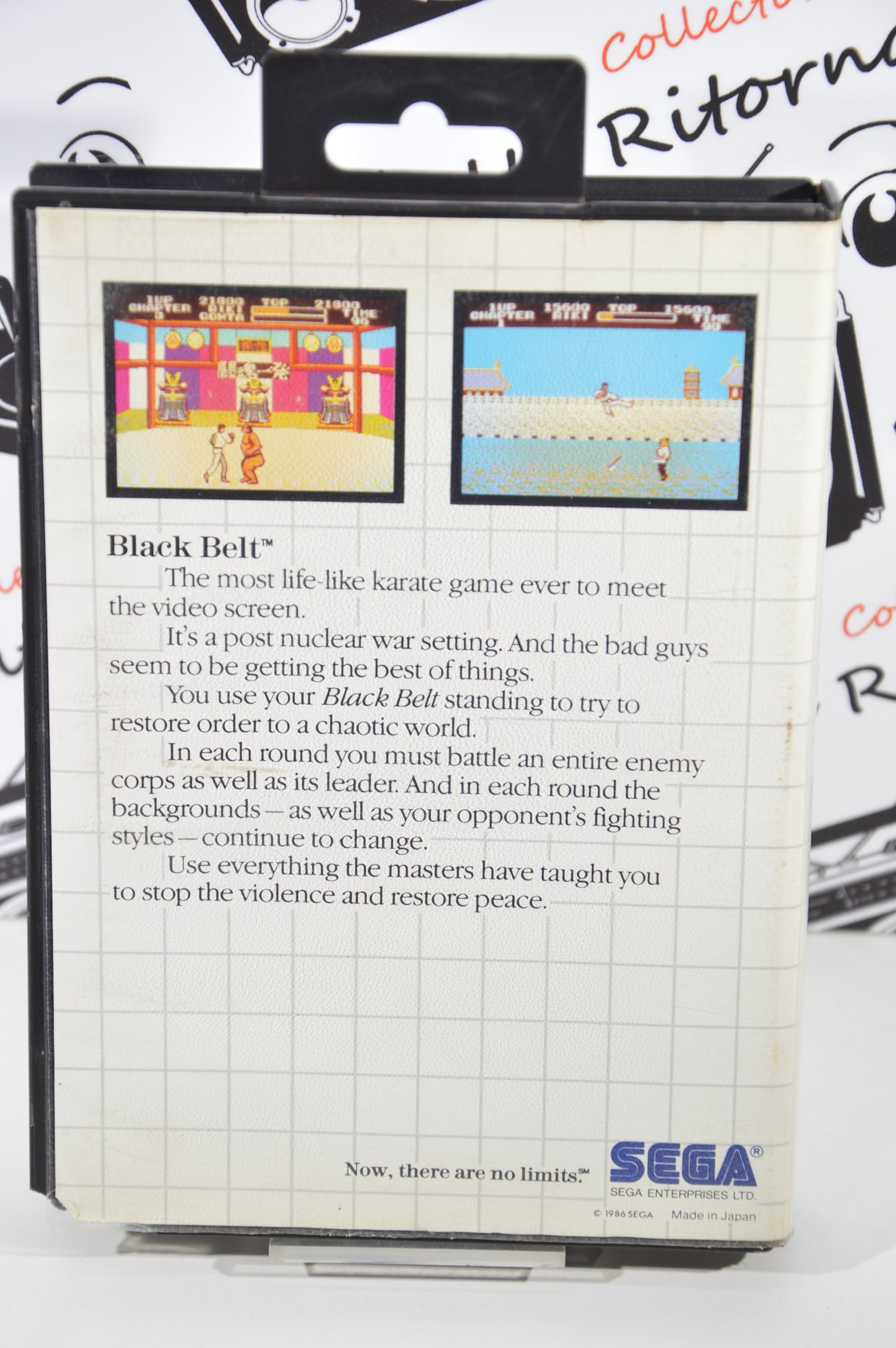 Black Belt Master system anno 1986 videogames vintage