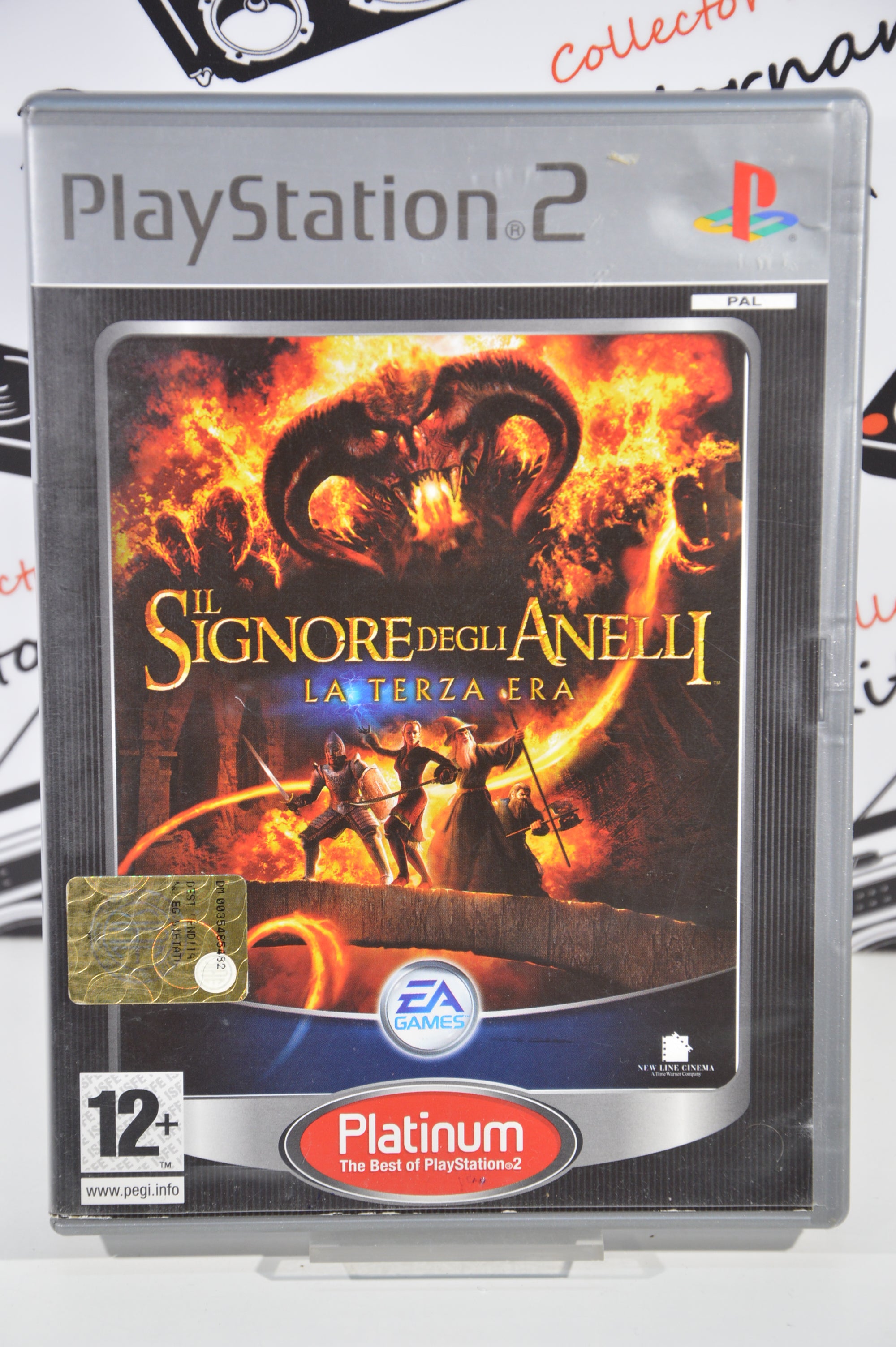 Il signore degli anelli la terza era platinum PlayStation 2 12+ ITA