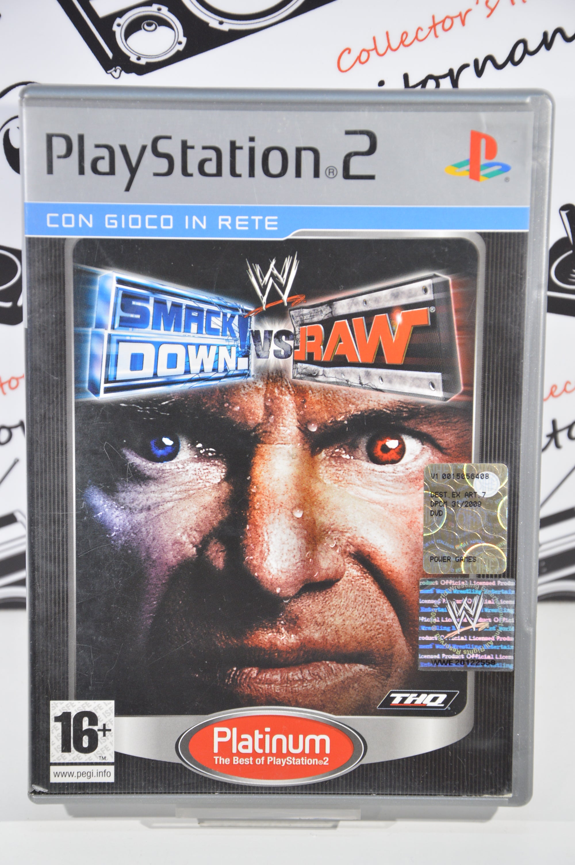 Smackdown vs Raw platinum PlayStation 2 16+