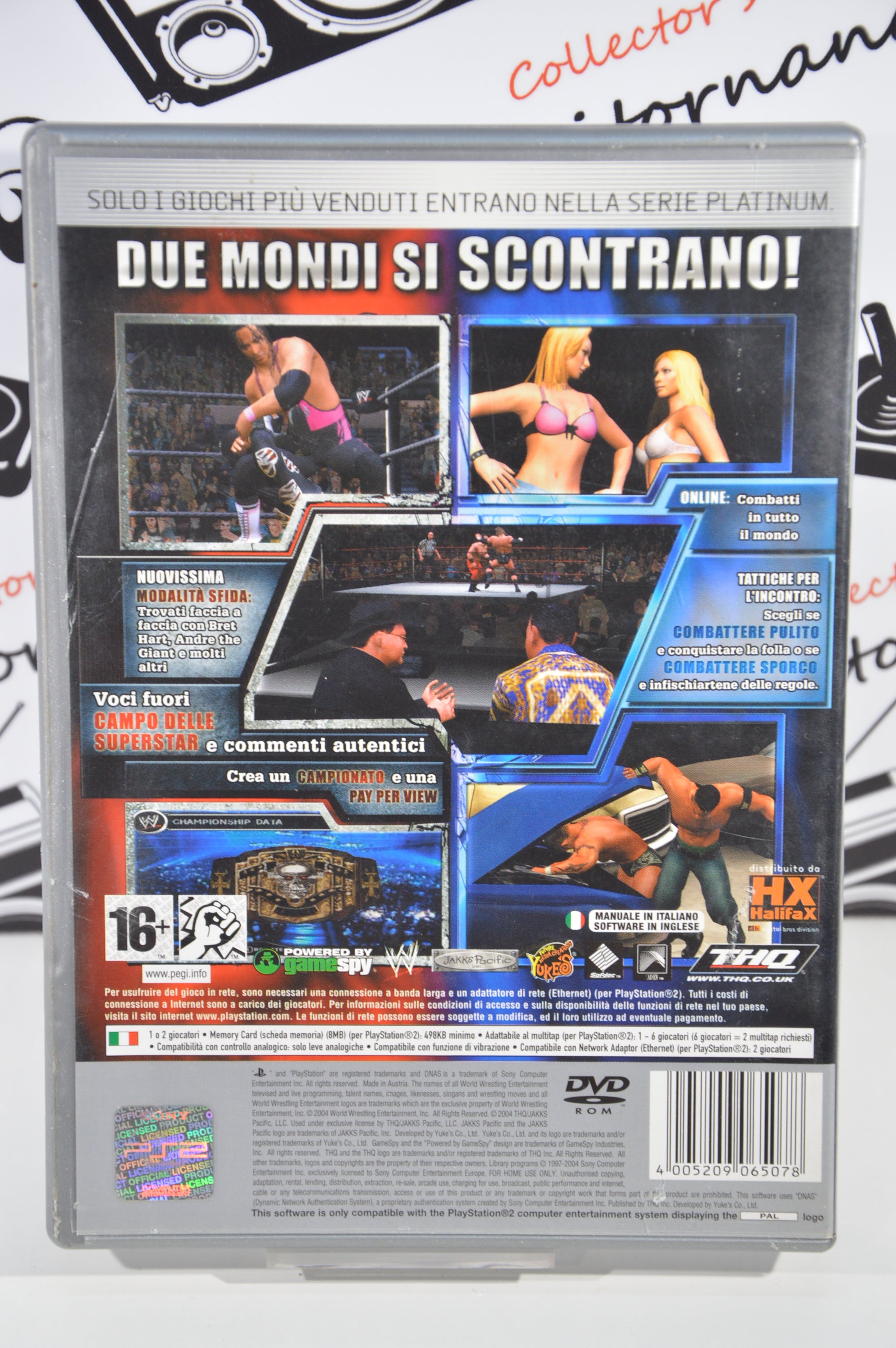 Smackdown vs Raw platinum PlayStation 2 16+