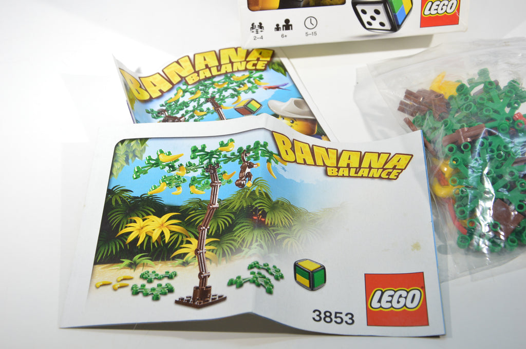 Lego 3853 Banana Balance 6+ usato completo