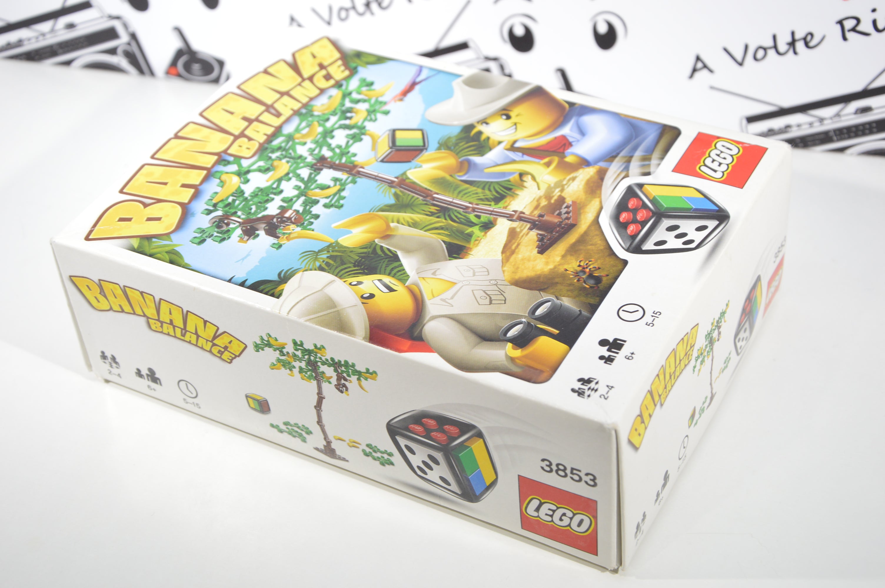 Lego 3853 Banana Balance 6+ usato completo