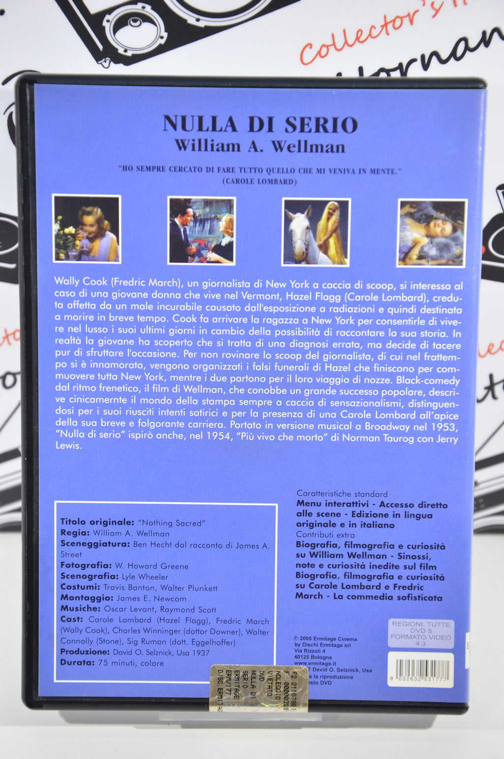 Nulla di serio Dvd Italiano collezione William A. Wellman