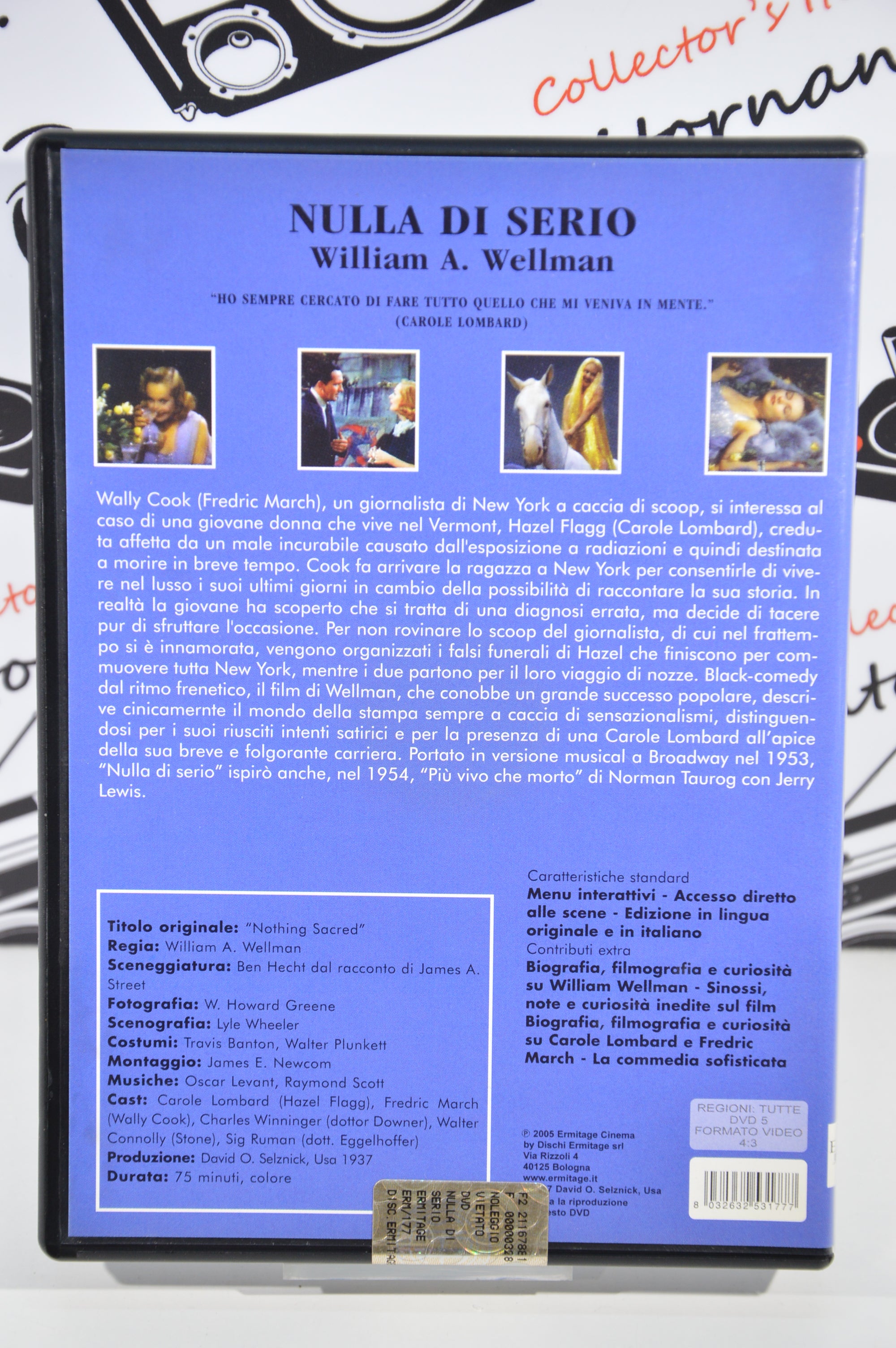Nulla di serio Dvd Italiano collezione William A. Wellman