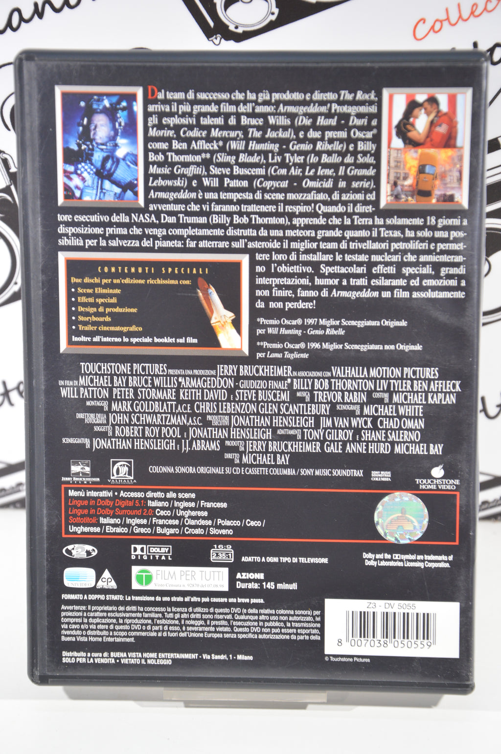 Armageddon Dvd Italiano edizione 2 dischi