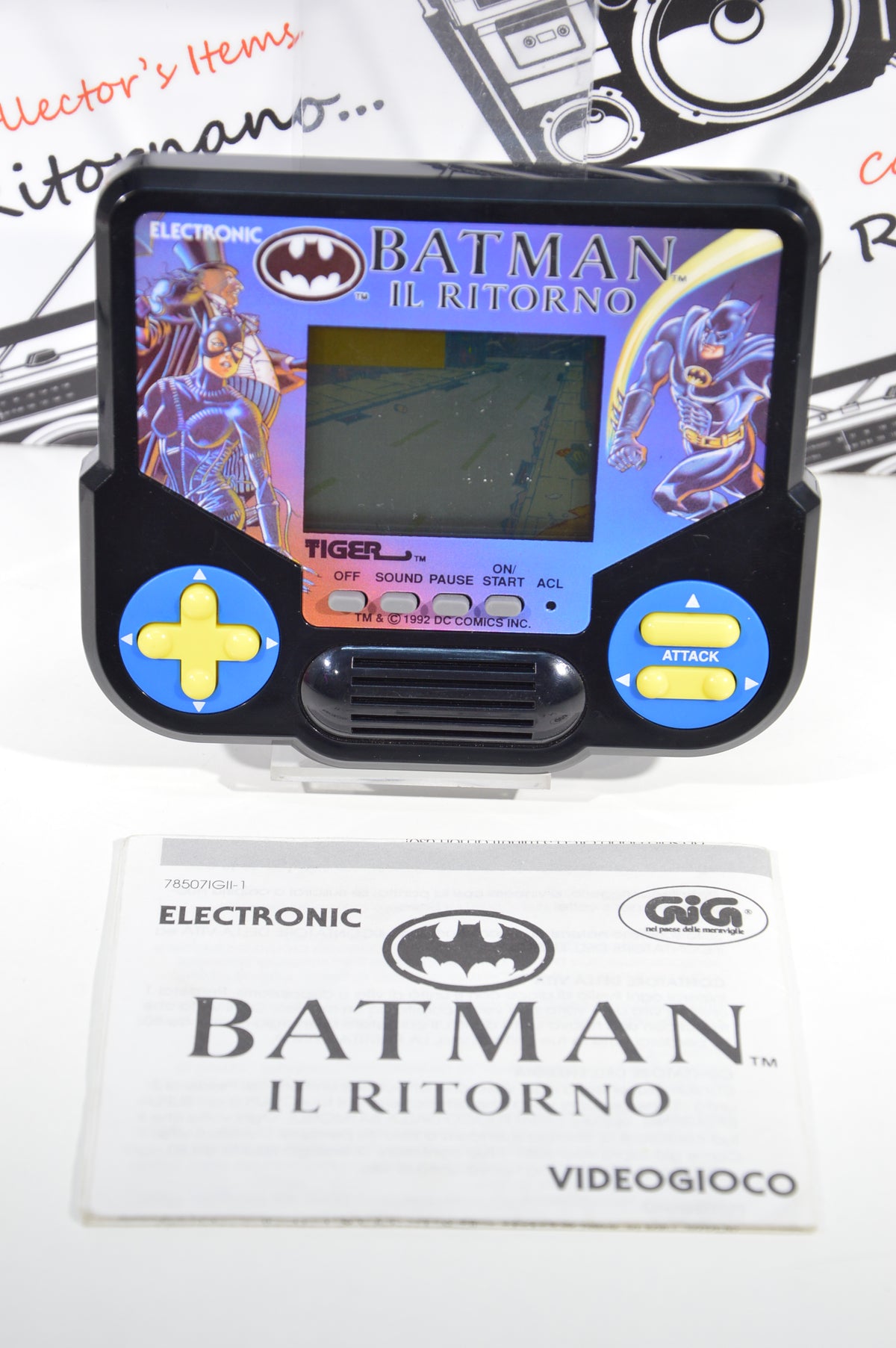Tiger electronic Batman il ritorno + istruzioni testato e funzionante