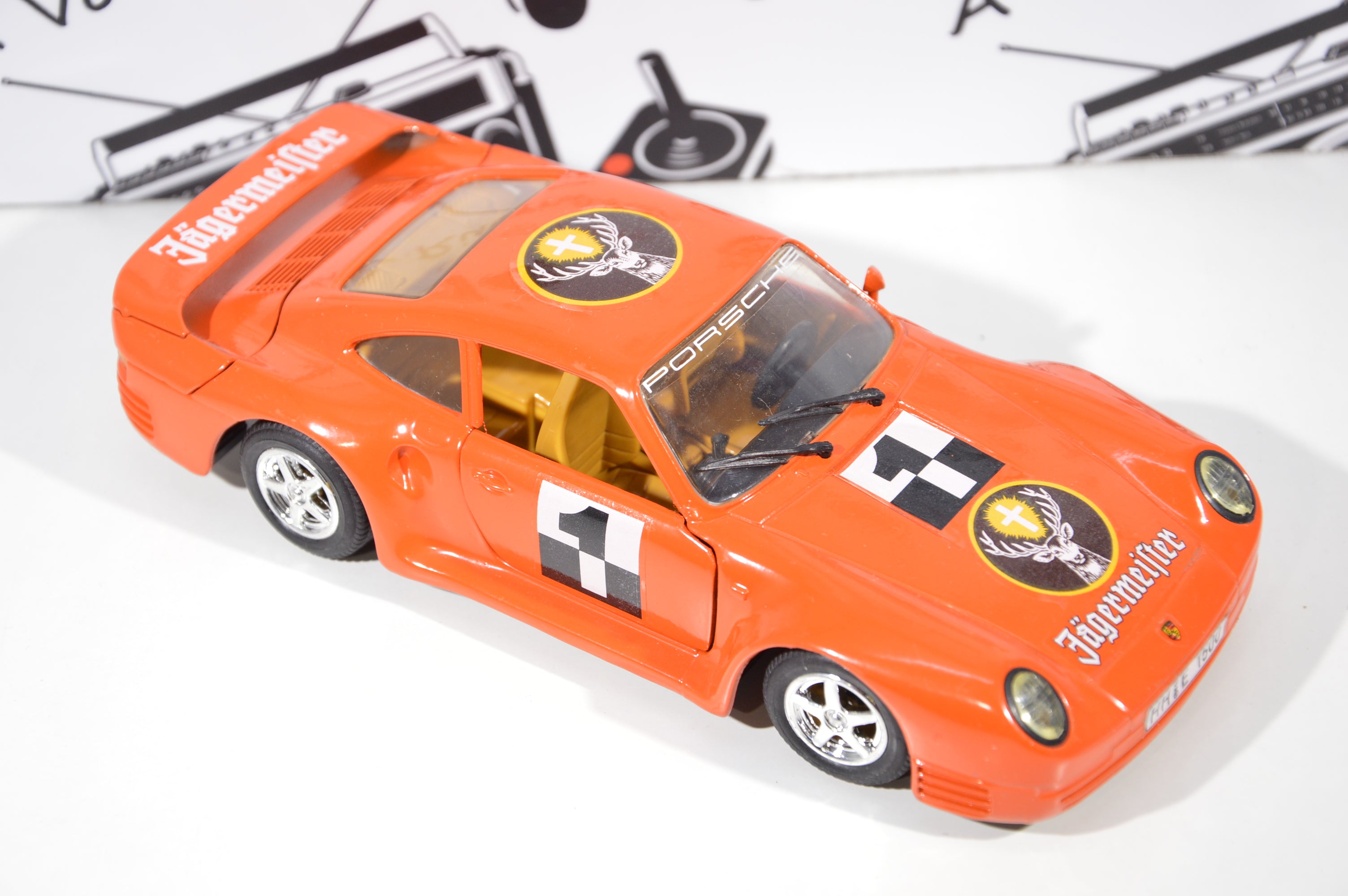 Porsche 959 Jagermeister Revell 1988 scala 1:24 die cast