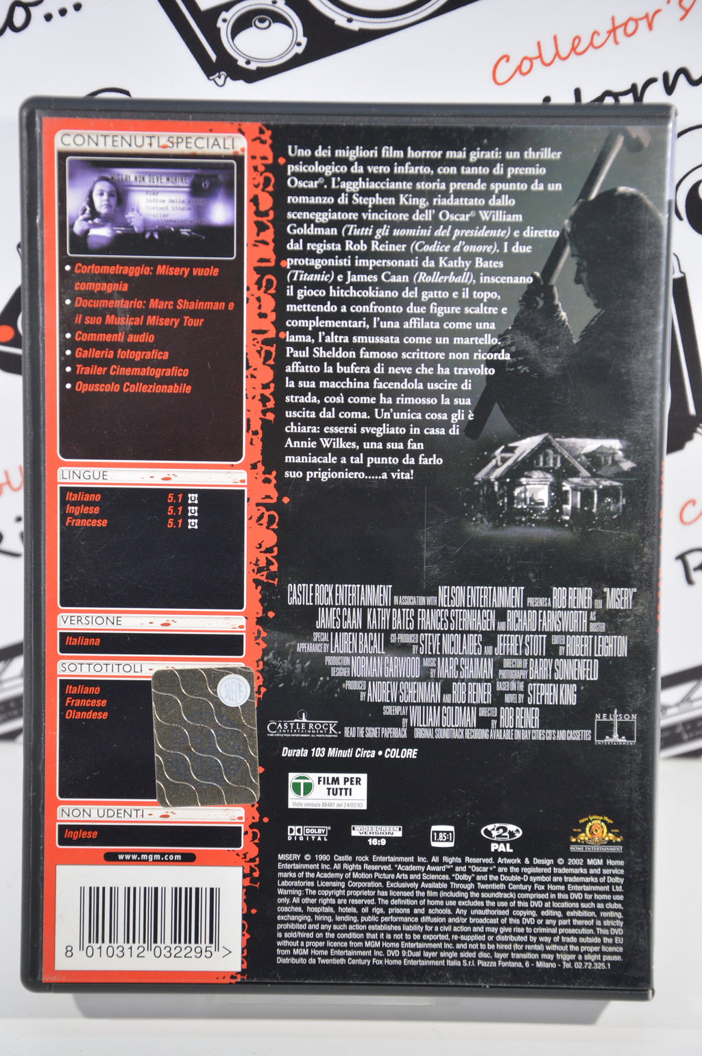 Misery non deve morire Dvd Italiano