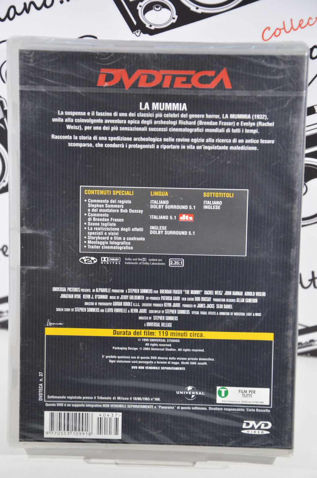 La Mummia Dvd Italiano nuovo sigillato