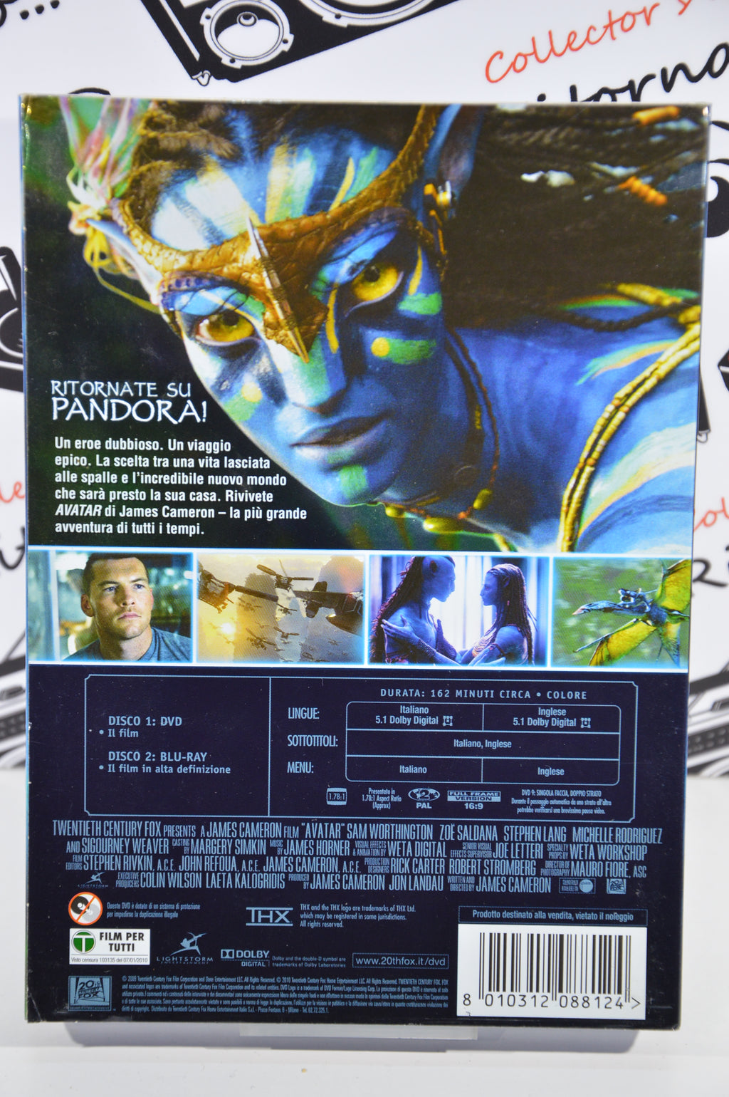 Avatar Dvd Italiano edizione dvd + blu-ray