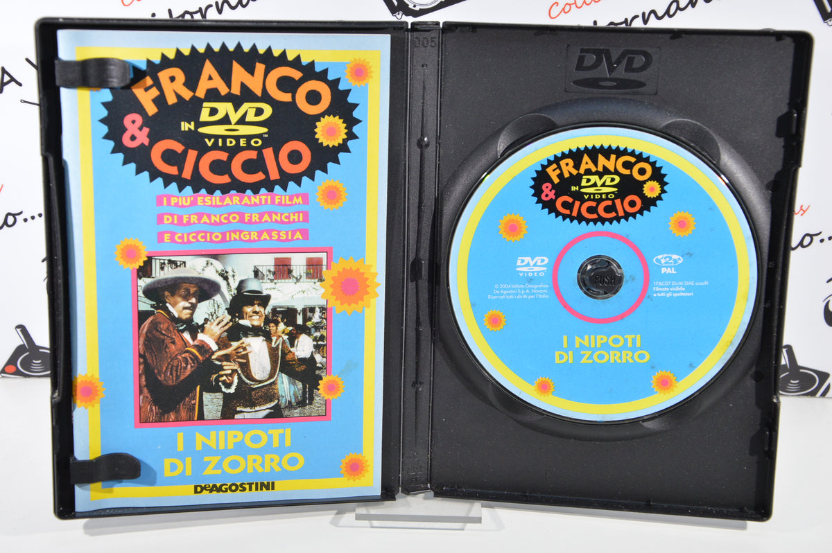 I nipoti di Zorro Dvd Italiano Franco e Ciccio