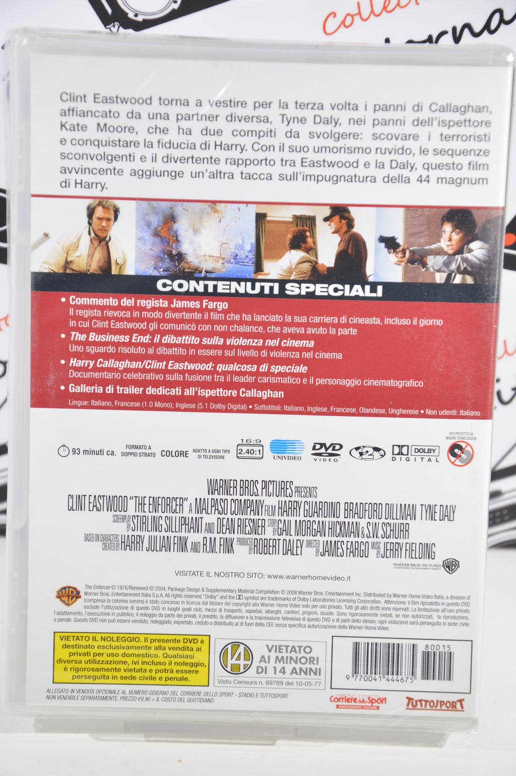 Cielo di piombo, Ispettore Callaghan Dvd Italiano nuovo sigillato