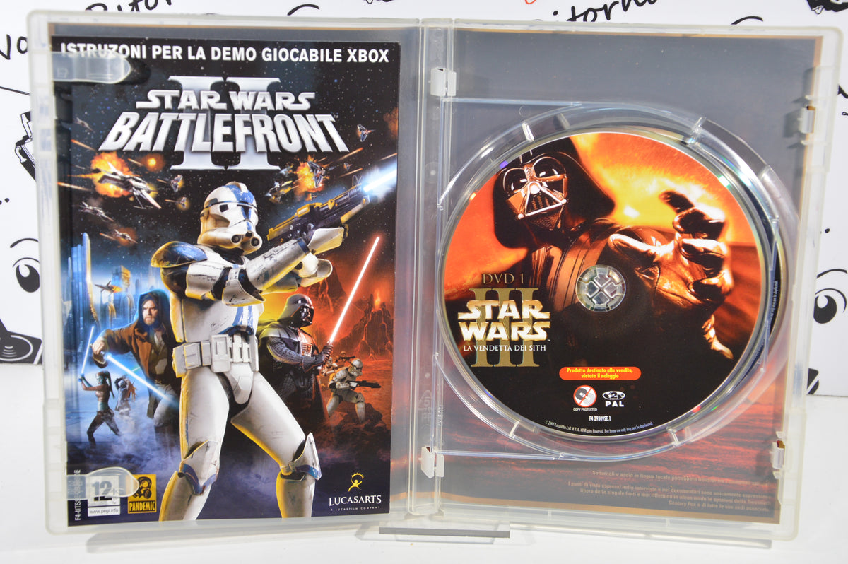 Star Wars la vendetta dei Sith Dvd Italiano edizione 2 dischi