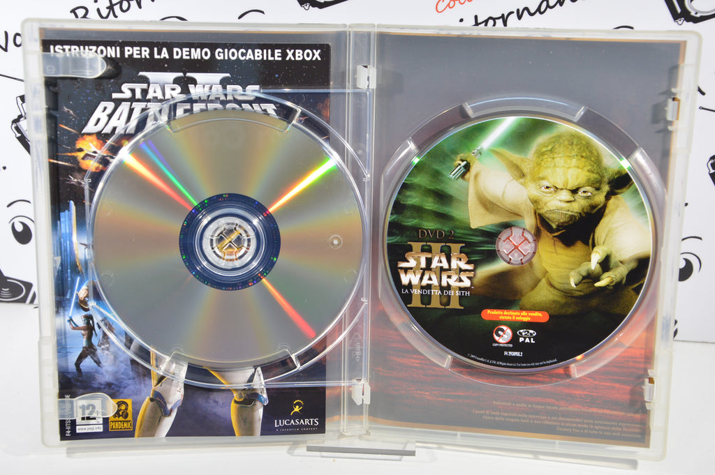 Star Wars la vendetta dei Sith Dvd Italiano edizione 2 dischi