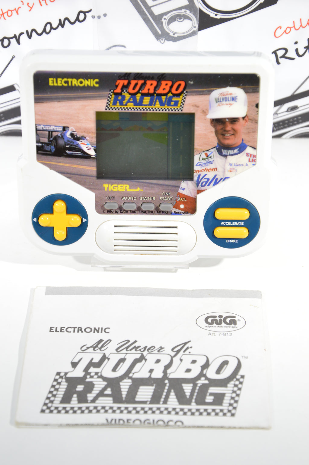 Tiger electronic Turbo racing + istruzioni testato e funzionante