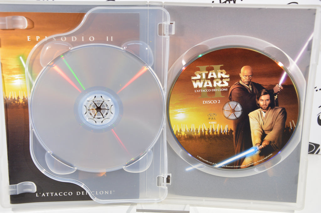 Star Wars l'attacco dei cloni Dvd Italiano edizione 2 dischi