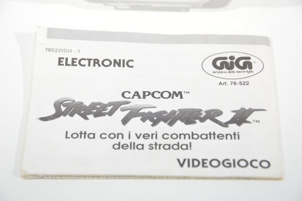 Tiger electronic Street fighter II + istruzioni testato e funzionante