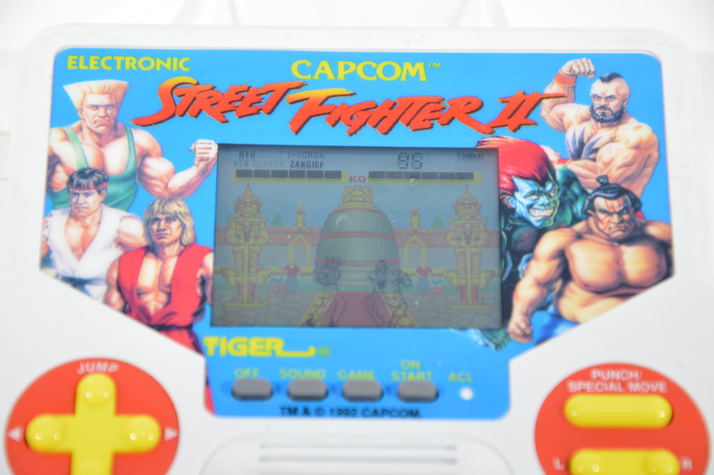 Tiger electronic Street fighter II + istruzioni testato e funzionante