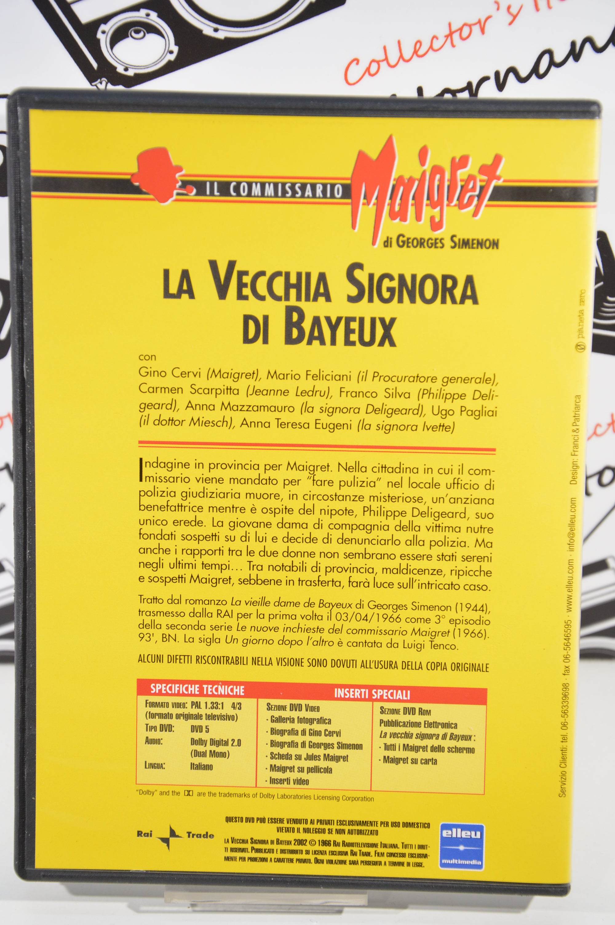 La vecchia signora di Bayeux Dvd Italiano collezione