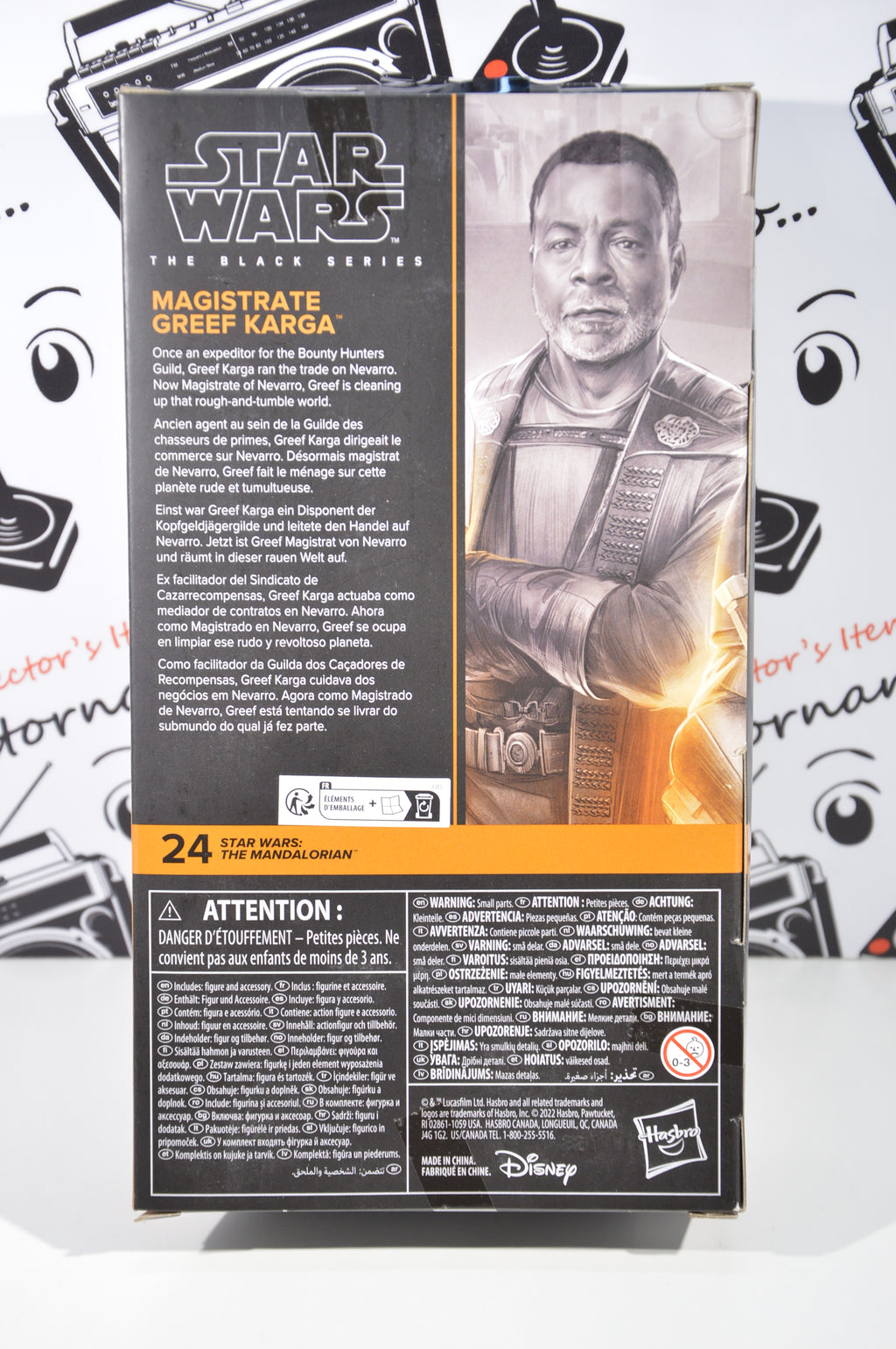 Magistrate Greef Karga Hasbro Black series
