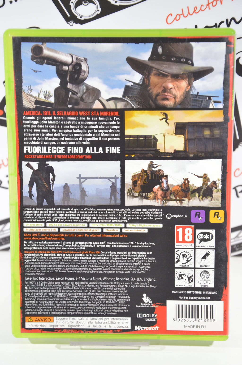 Red dead redemption Microsoft Xbox 360 18+ Multilingua
