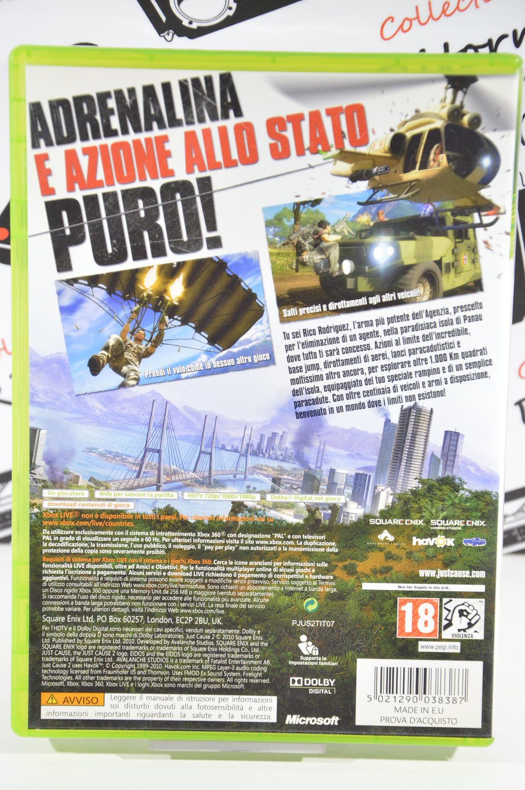 Just Cause 2 Microsoft Xbox 360 18+ Multilingua