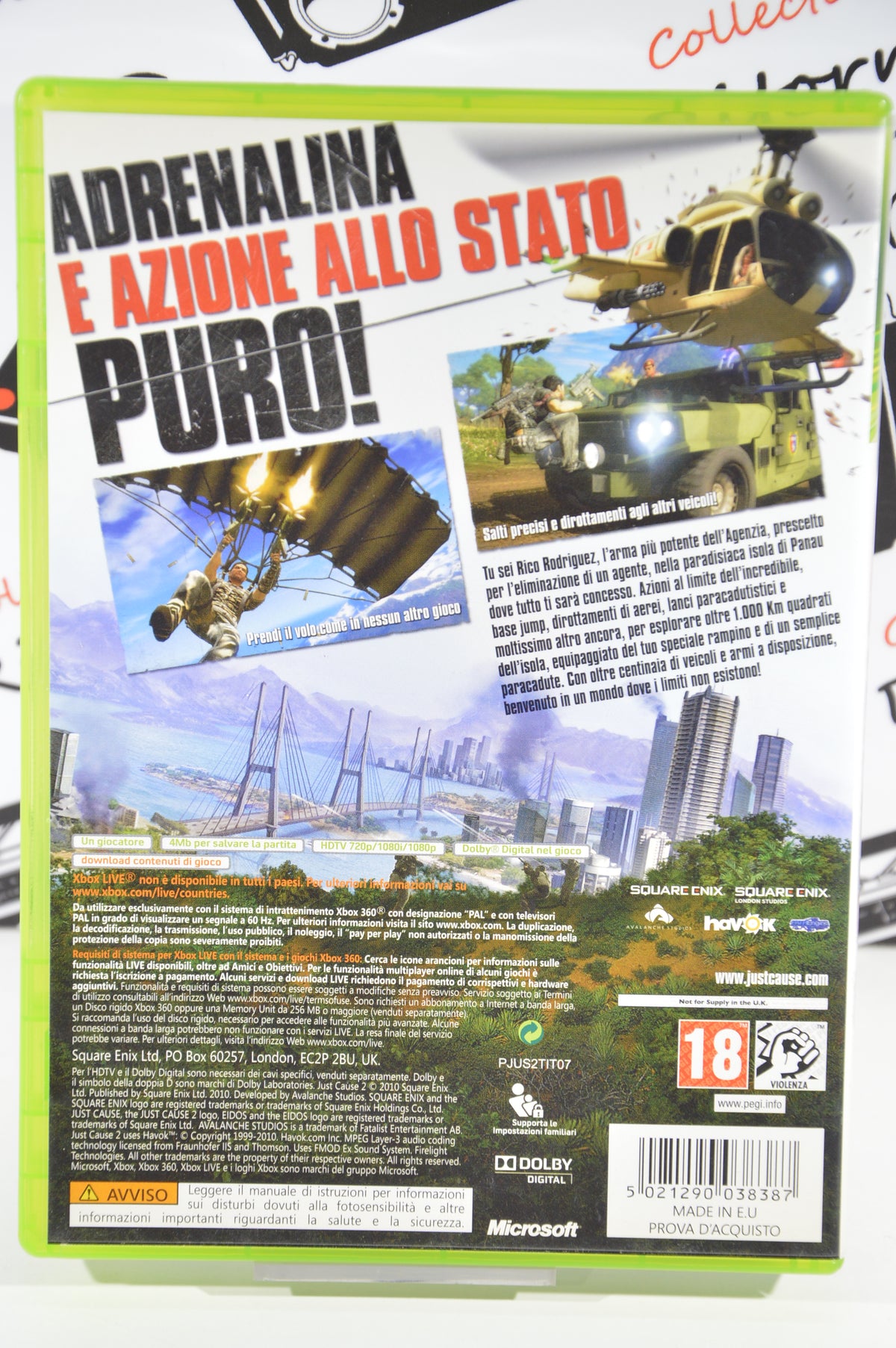Just Cause 2 Microsoft Xbox 360 18+ Multilingua