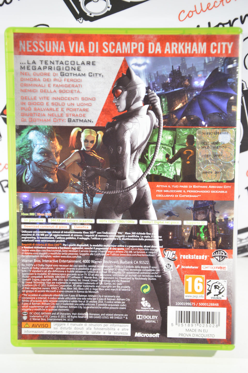 Batman Arkham city Microsoft Xbox 360 16+ Multilingua