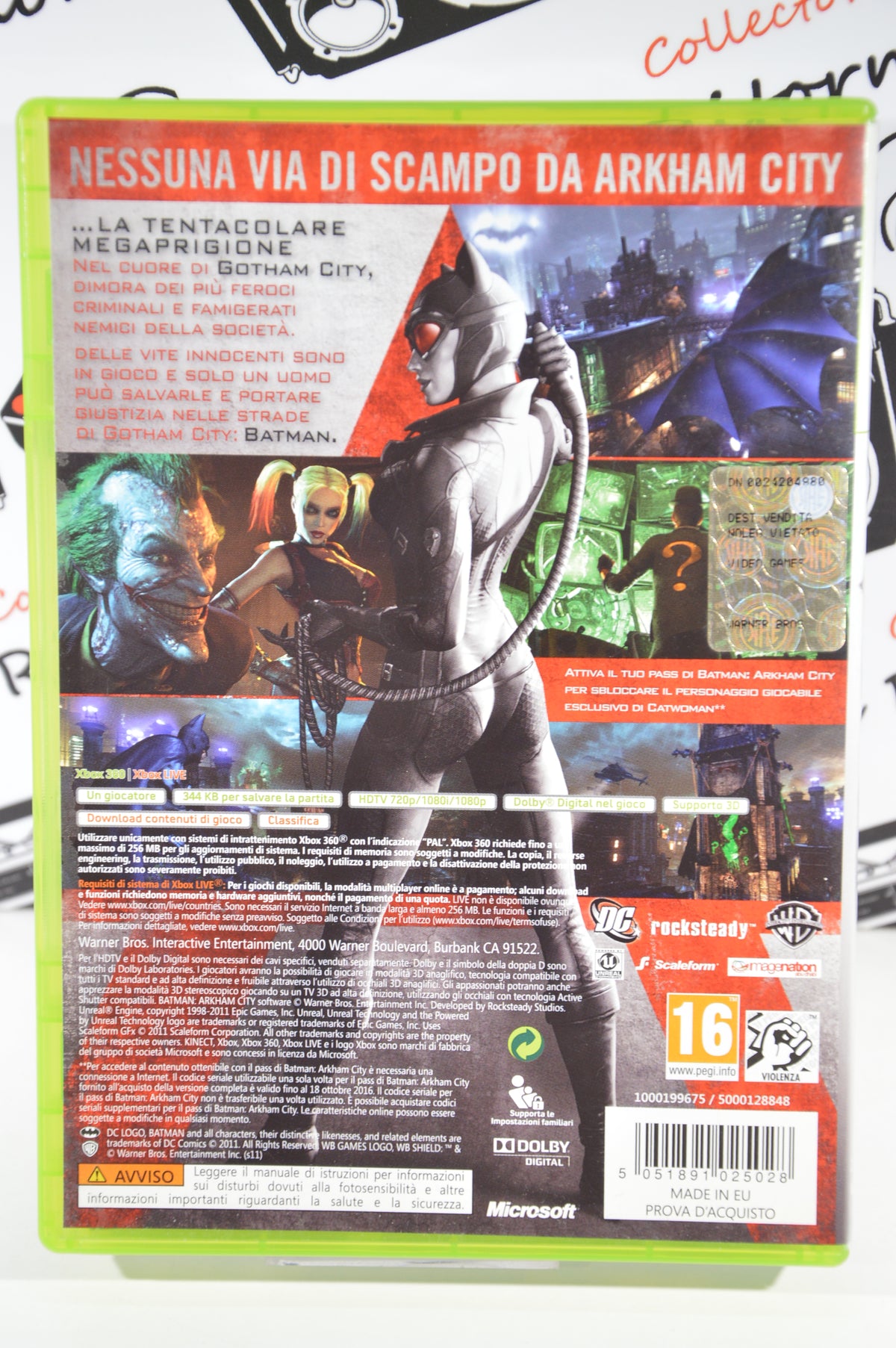 Batman Arkham city Microsoft Xbox 360 16+ Multilingua