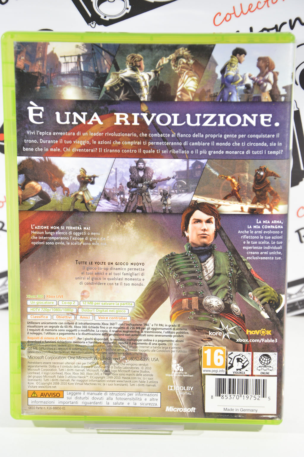 Fable III Microsoft Xbox 360 16+ ITA
