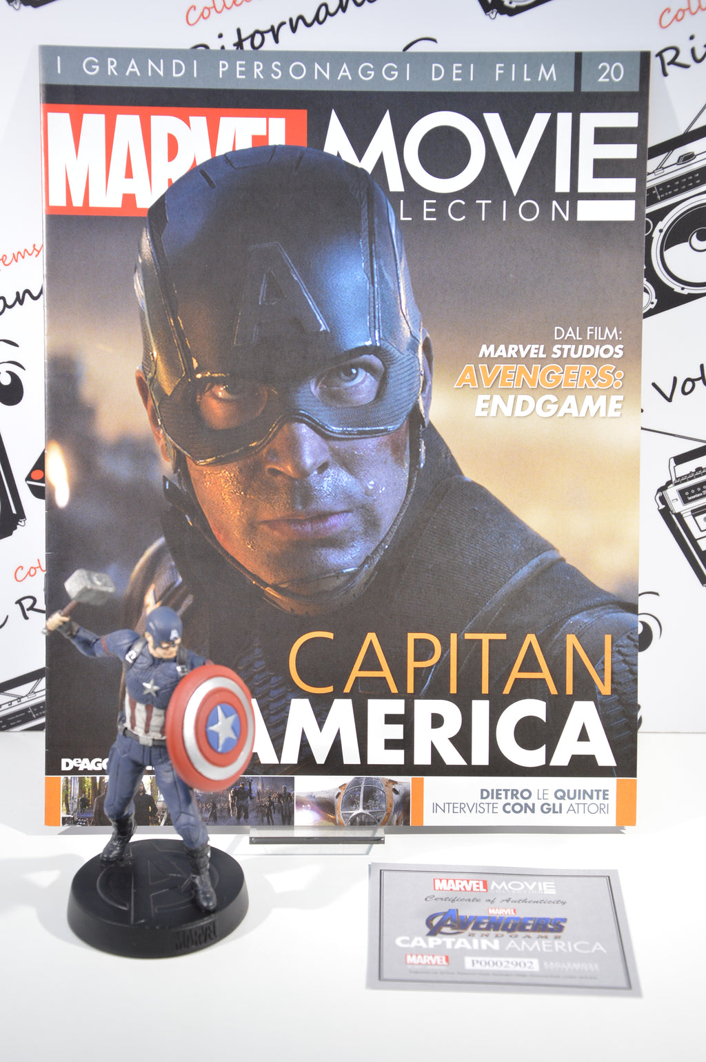 Capitan America Endgame Marvel movie collection