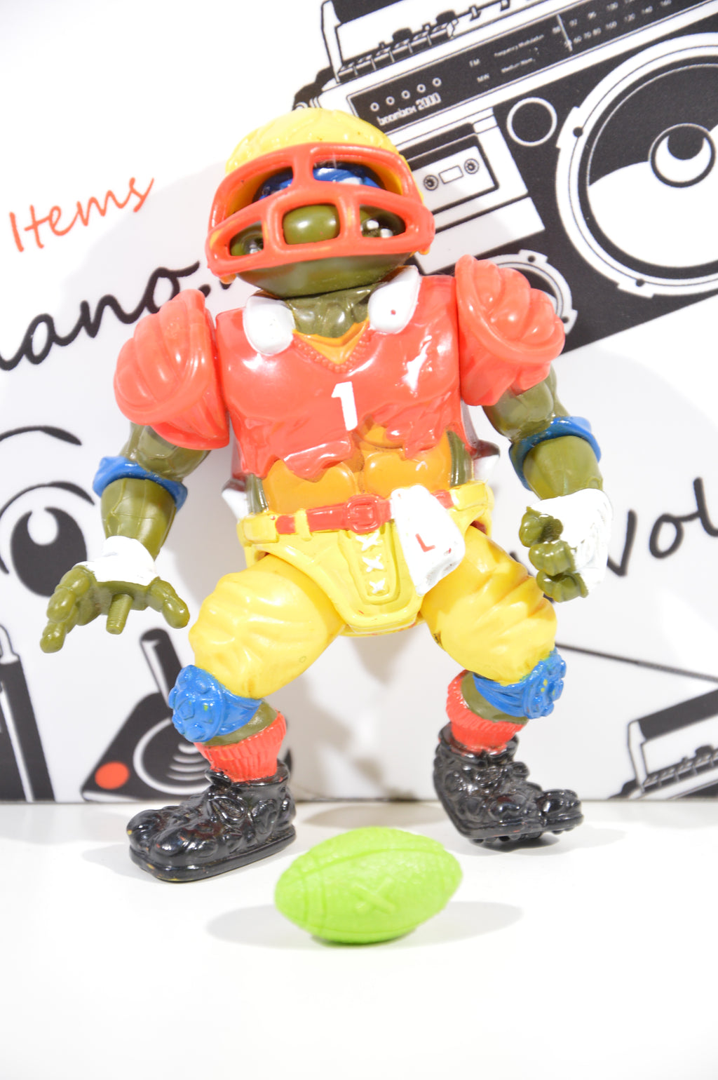 Tossin Leo Turtles Leonardo Playmates 1991