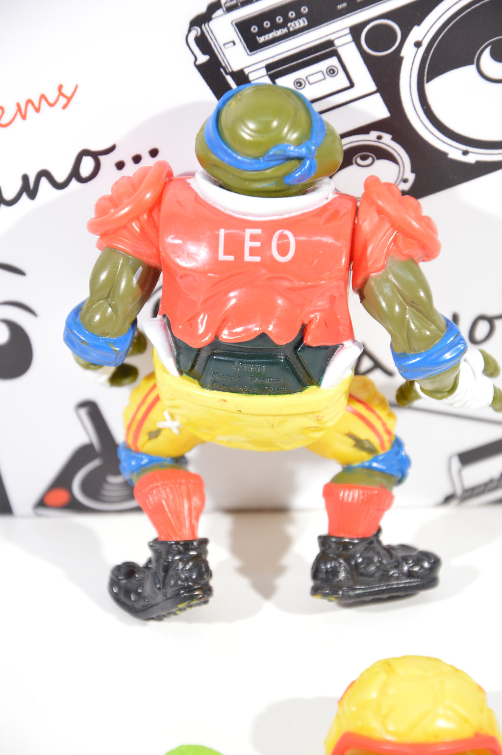 Tossin Leo Turtles Leonardo Playmates 1991