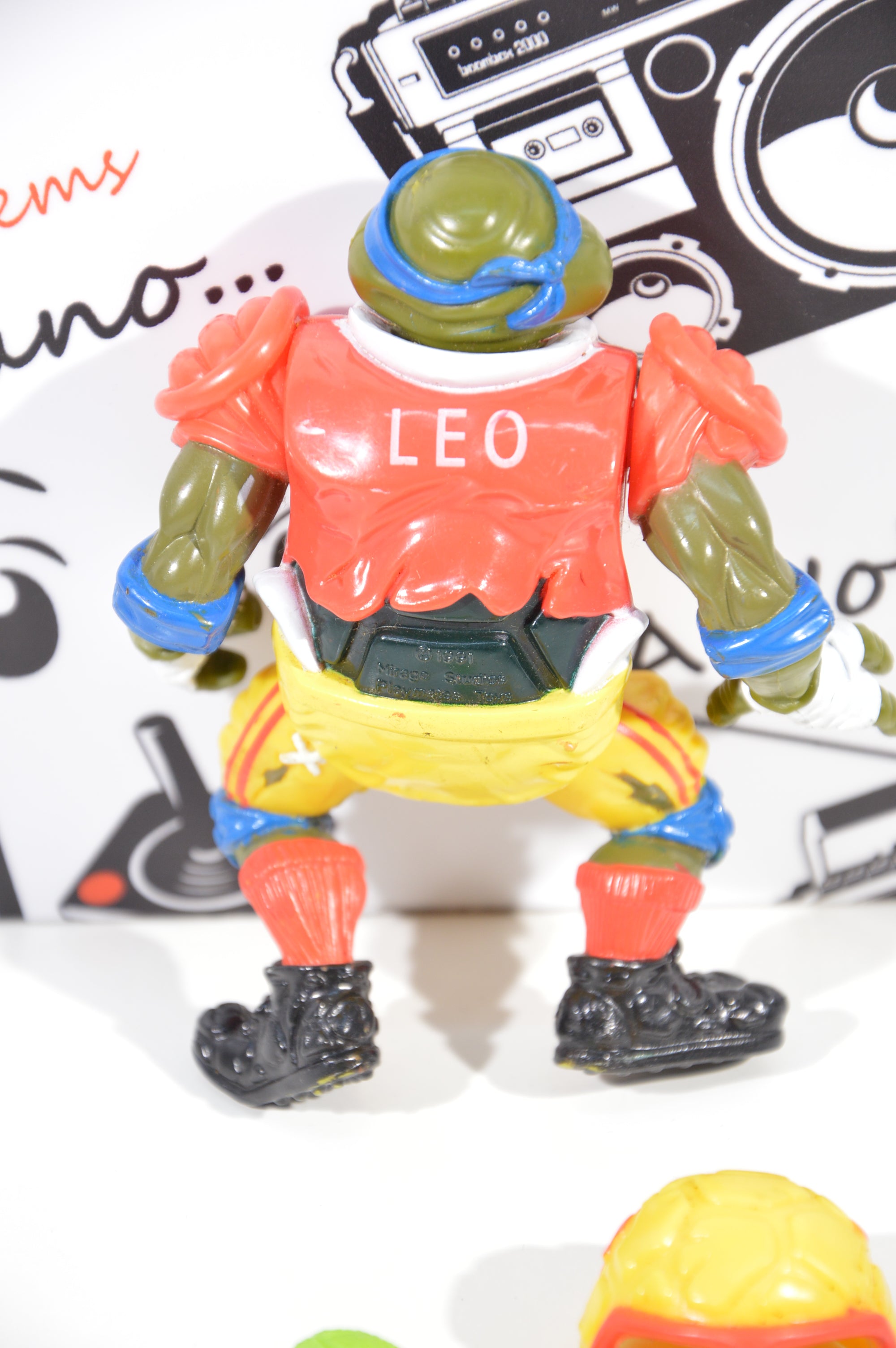 Tossin Leo Turtles Leonardo Playmates 1991