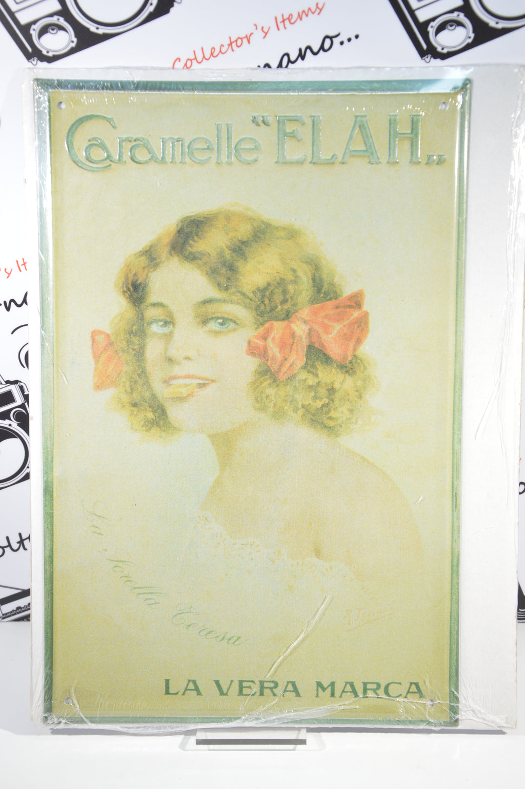 Targa Caramelle Elah riproduzione Hachette