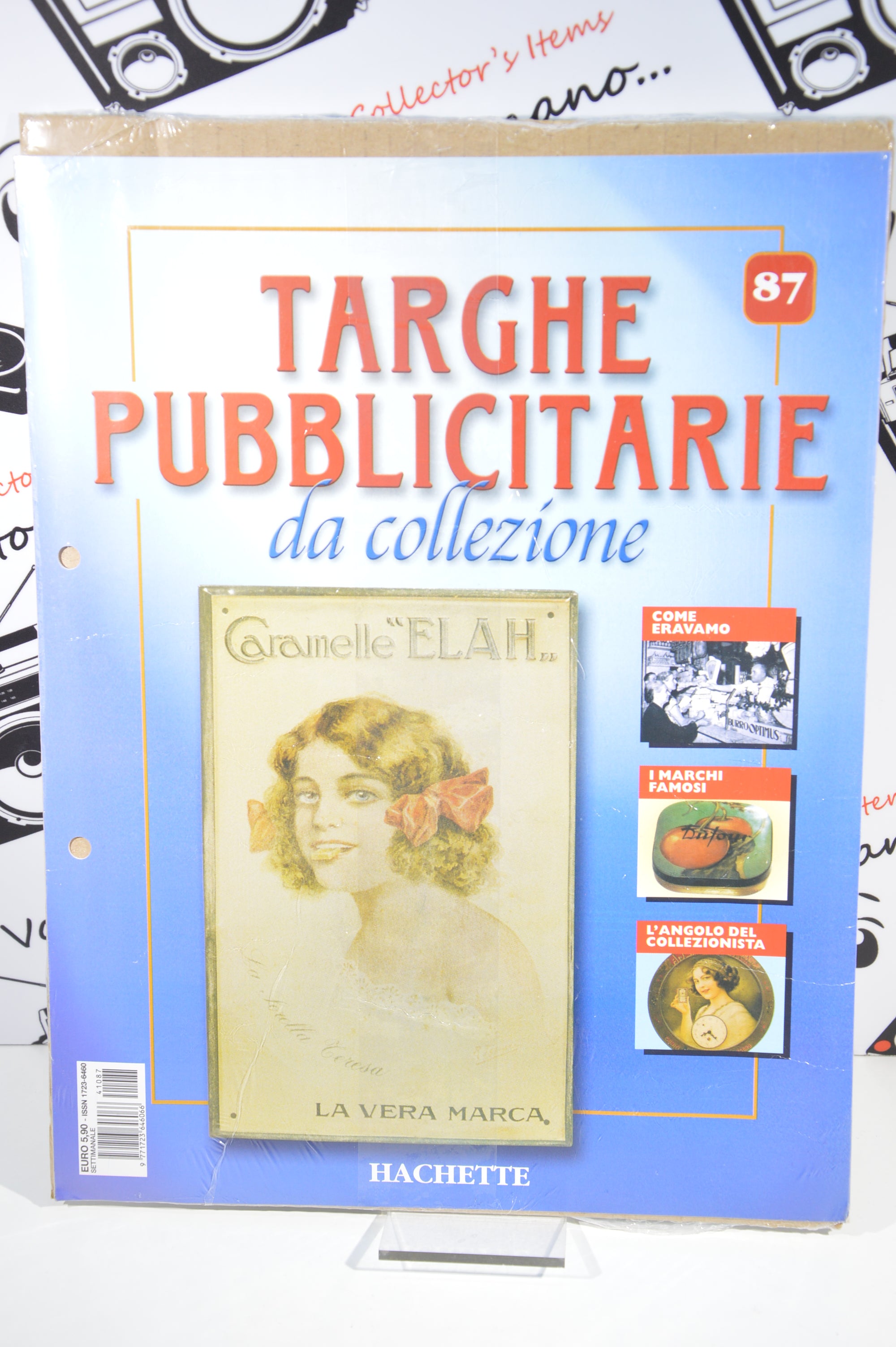 Targa Caramelle Elah riproduzione Hachette