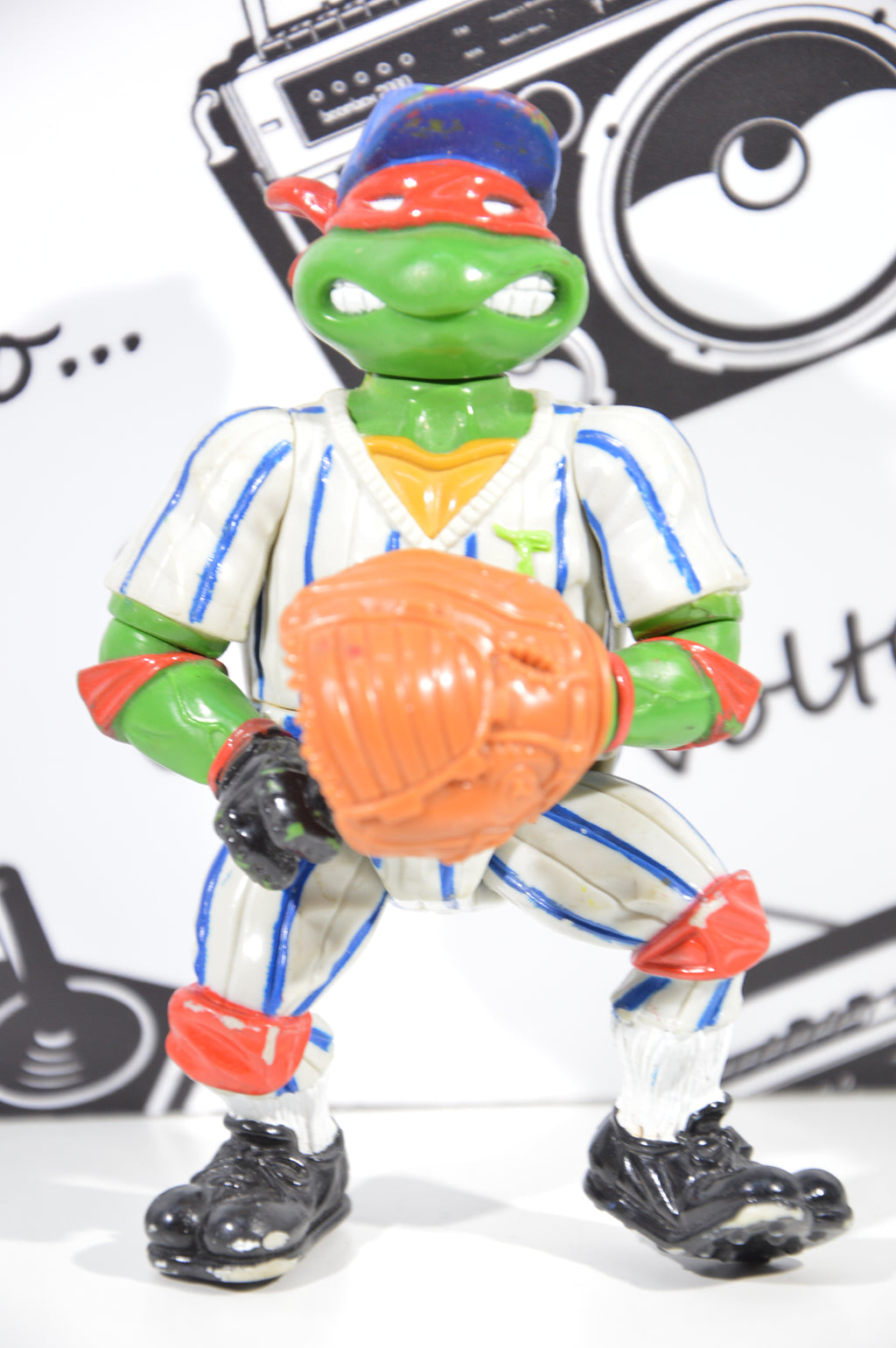 Slammin Ralph Turtles Raffaello Playmates 1991