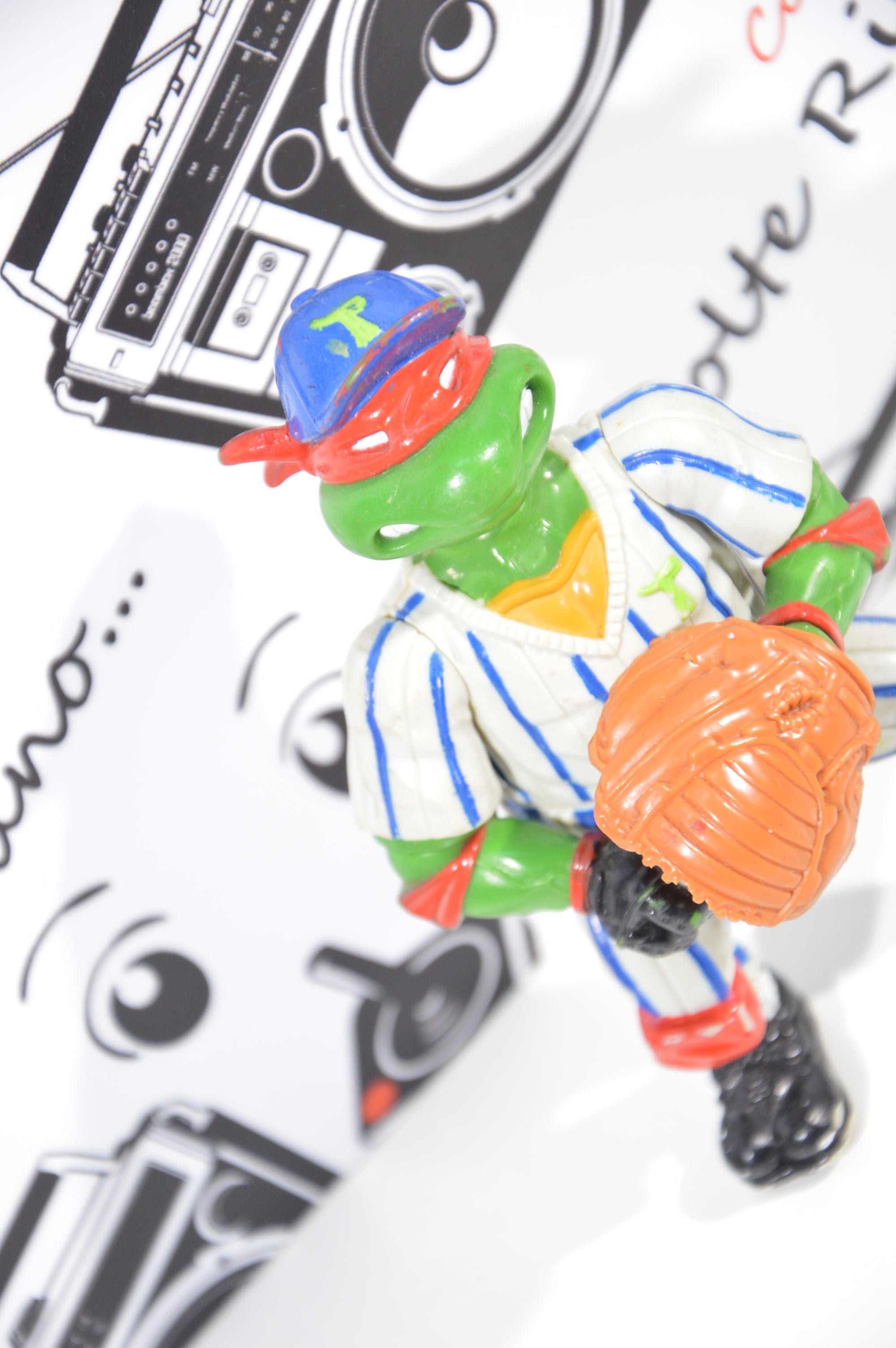 Slammin Ralph Turtles Raffaello Playmates 1991