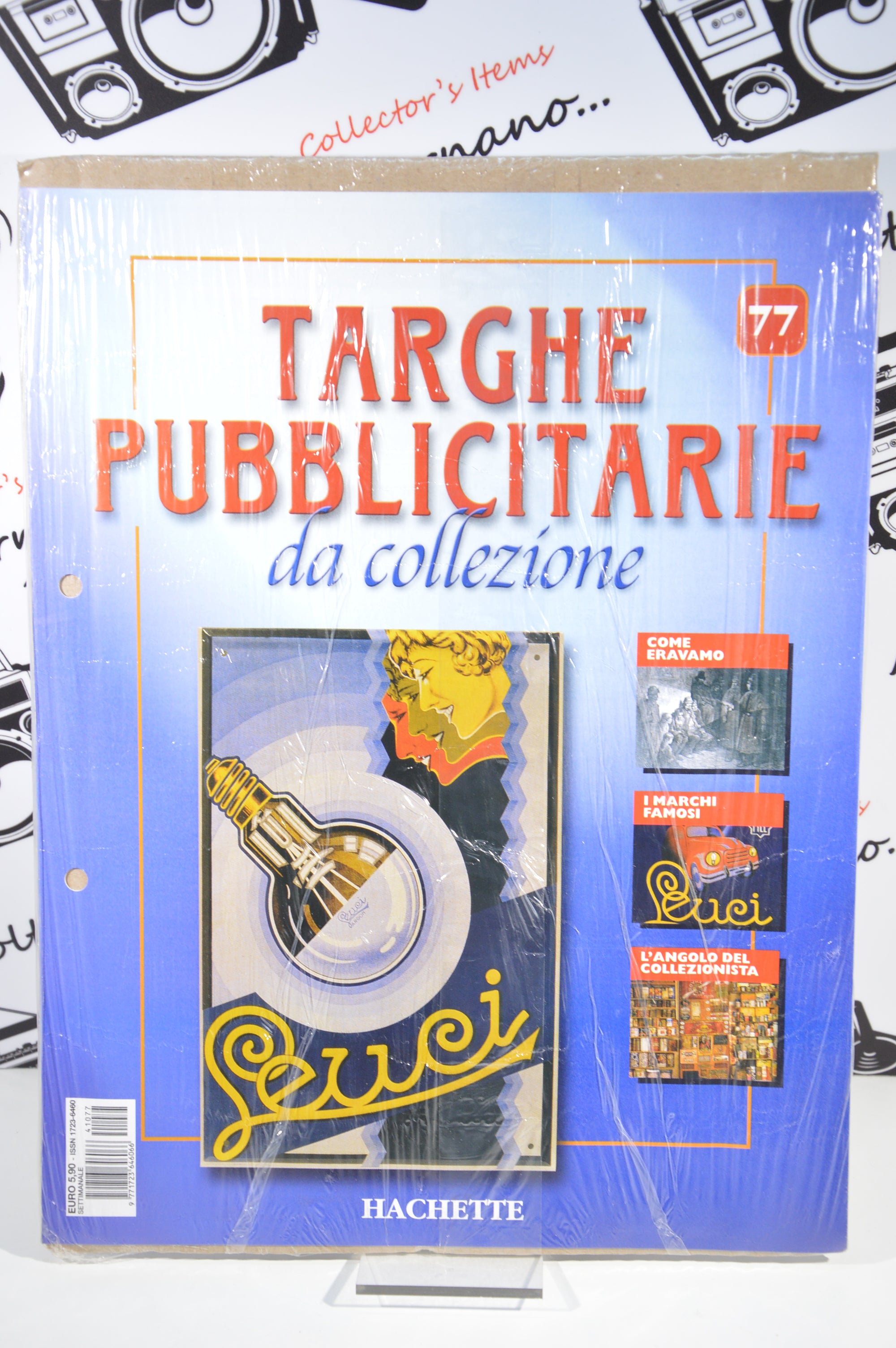 Targa Leuci riproduzione Hachette