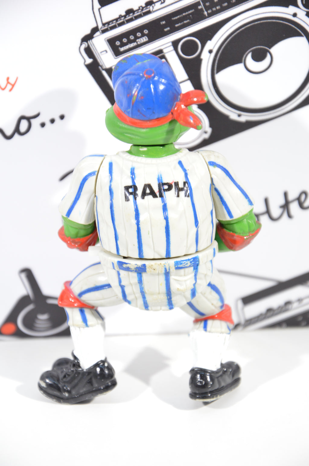 Slammin Ralph Turtles Raffaello Playmates 1991