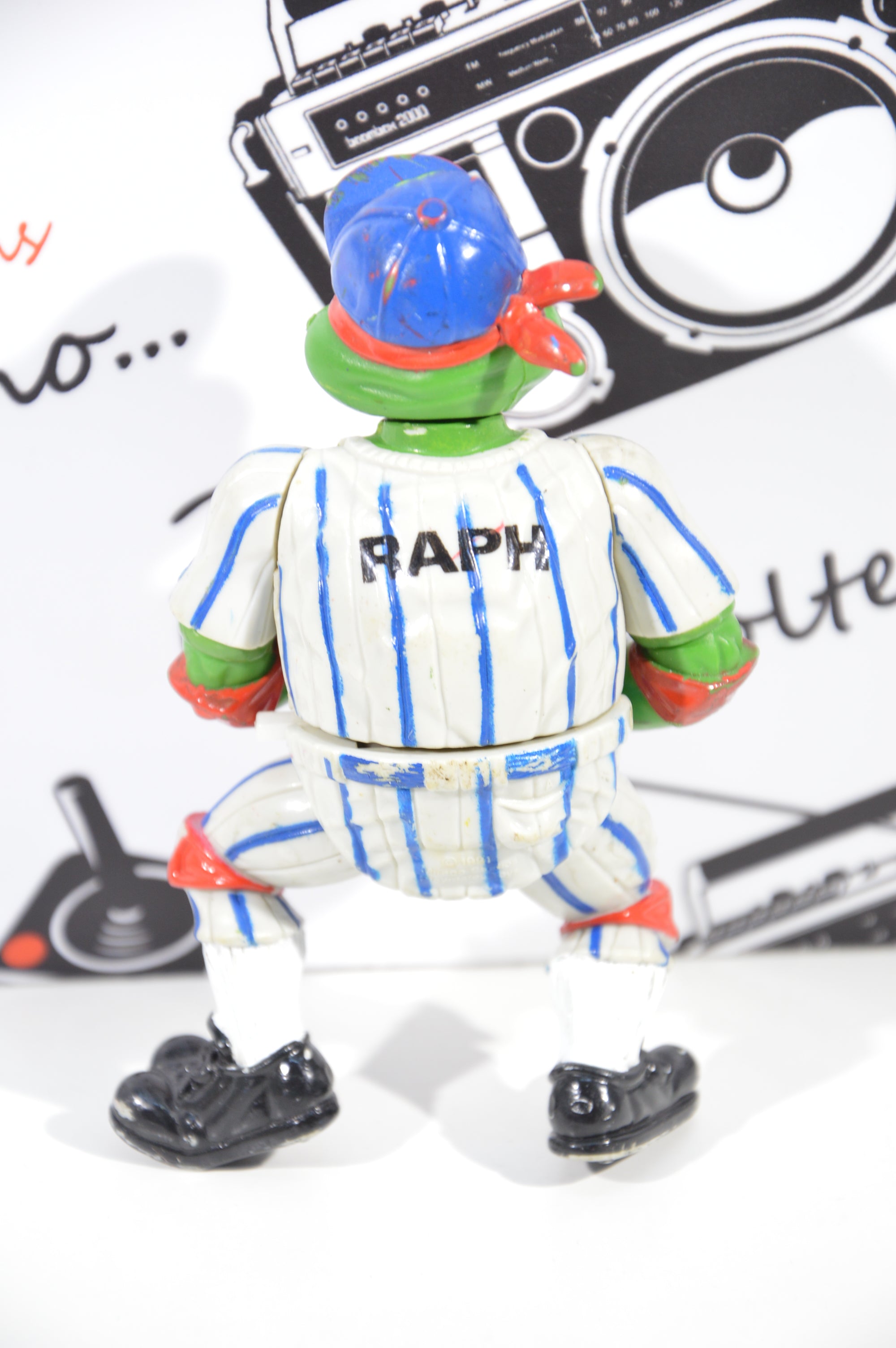 Slammin Ralph Turtles Raffaello Playmates 1991