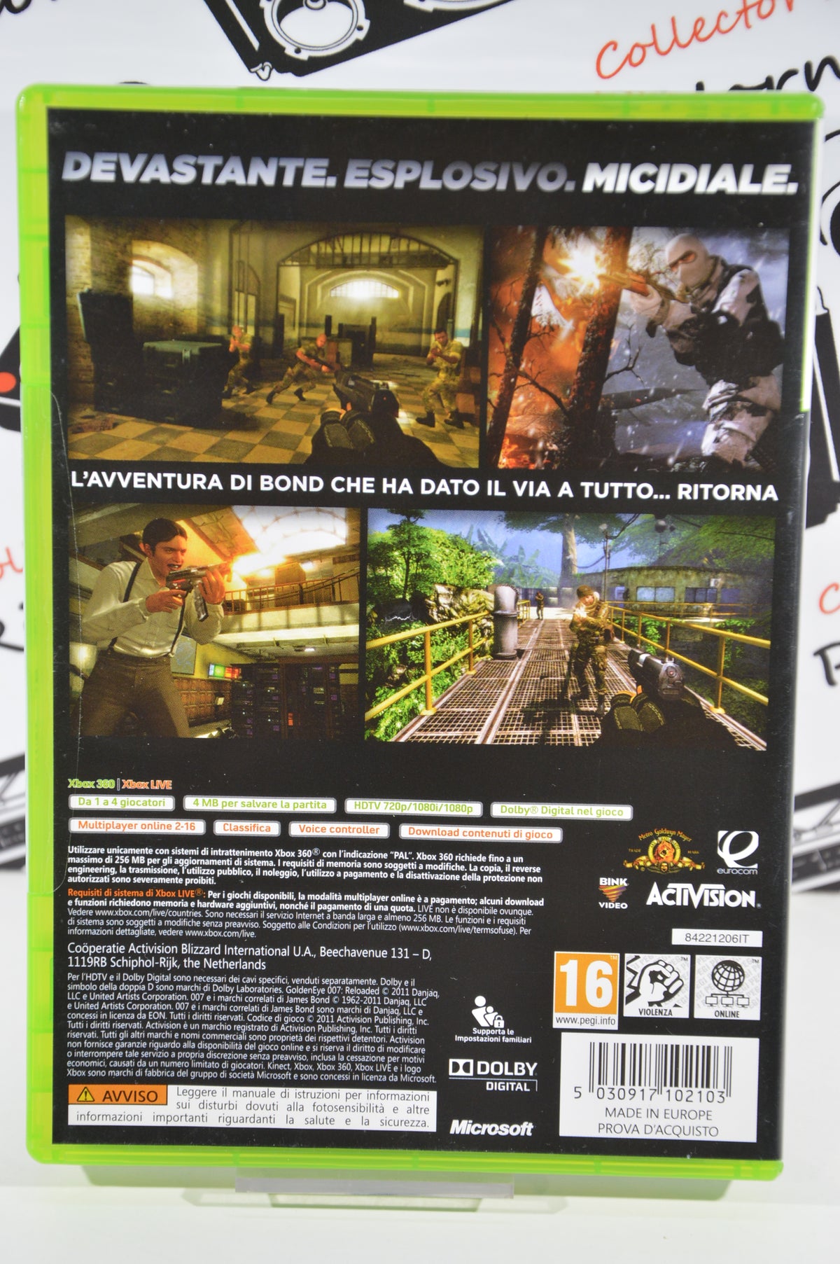 GoldenEye reloaded 007 Xbox 360 16+ Multilingua