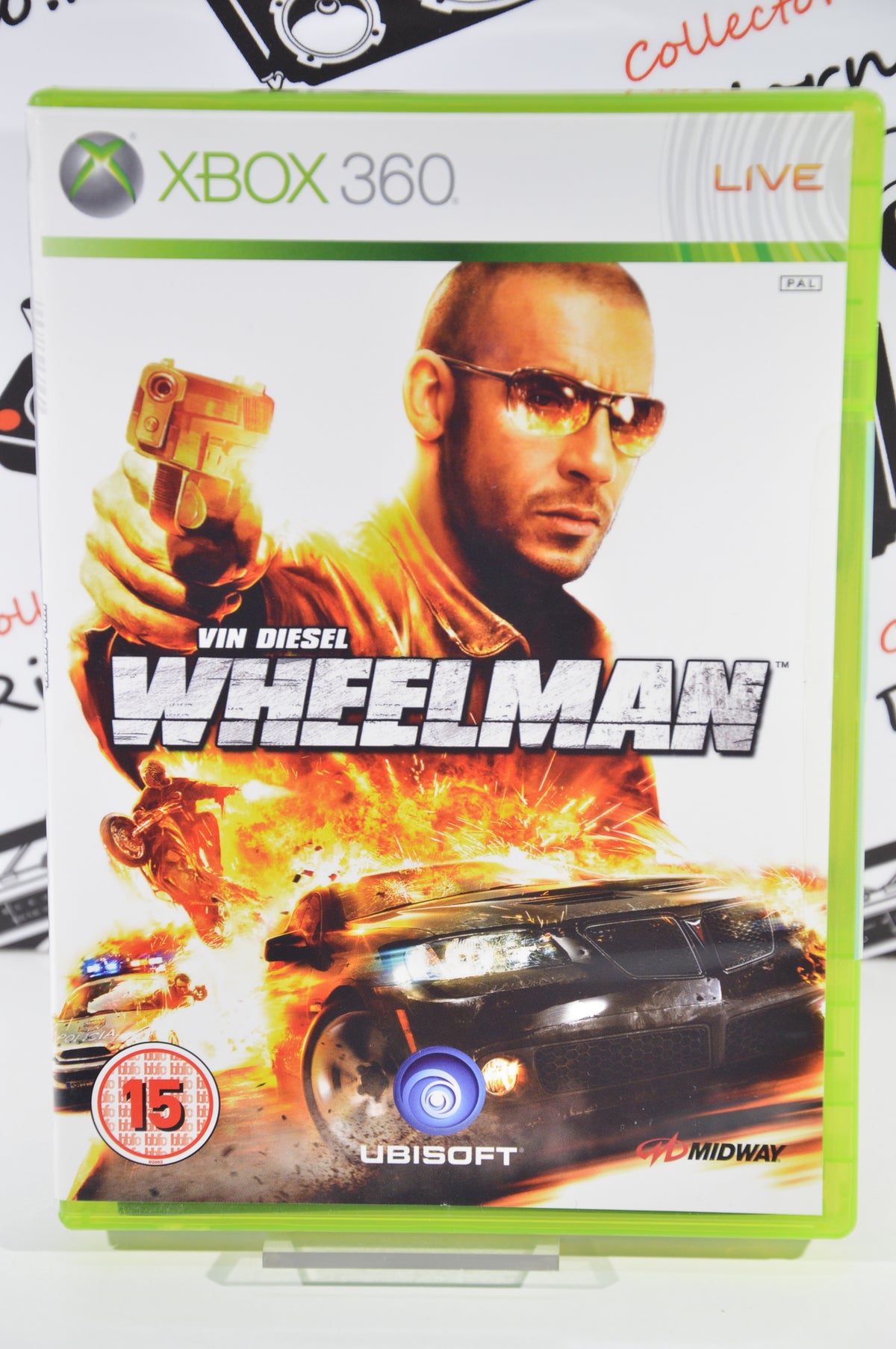 Wheelman Vin diesel Xbox 360 15+ Multilingua