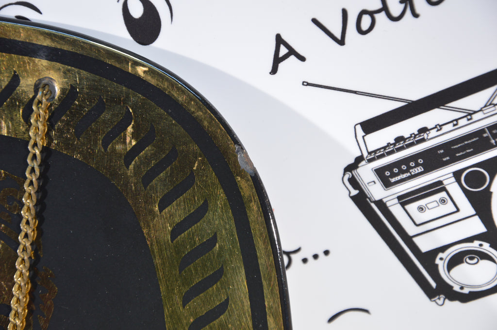 Targa birra Bit Burger anni '90