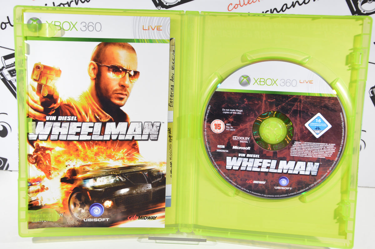 Wheelman Vin diesel Xbox 360 15+ Multilingua