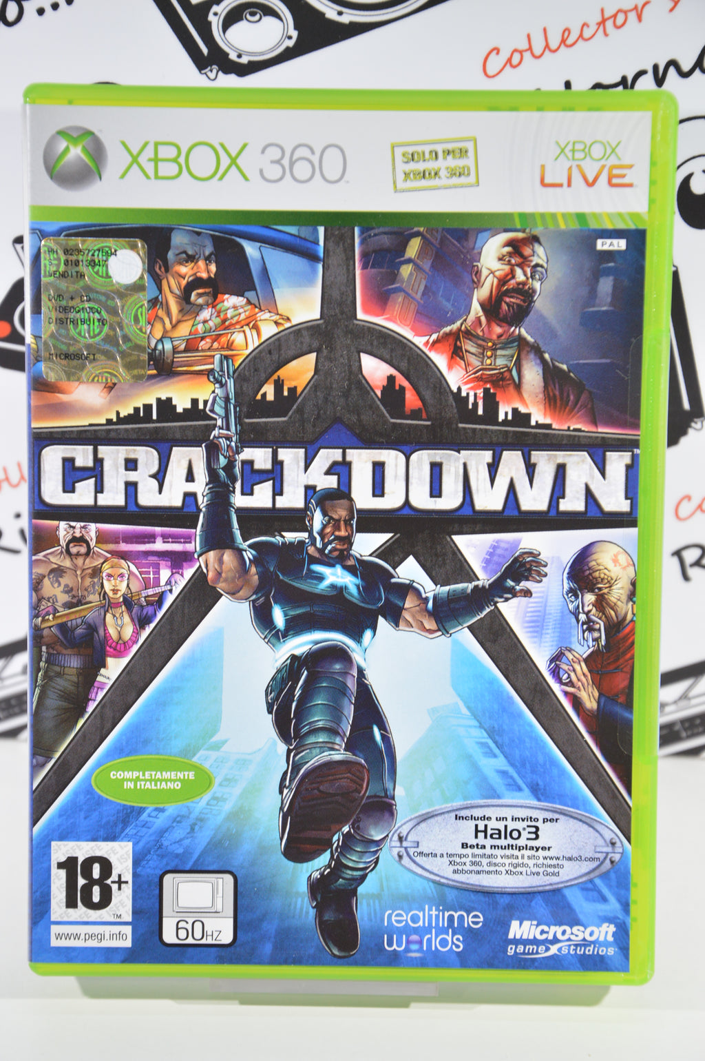 Crackdown Microsoft Xbox 360 18+ Multilingua con mappa