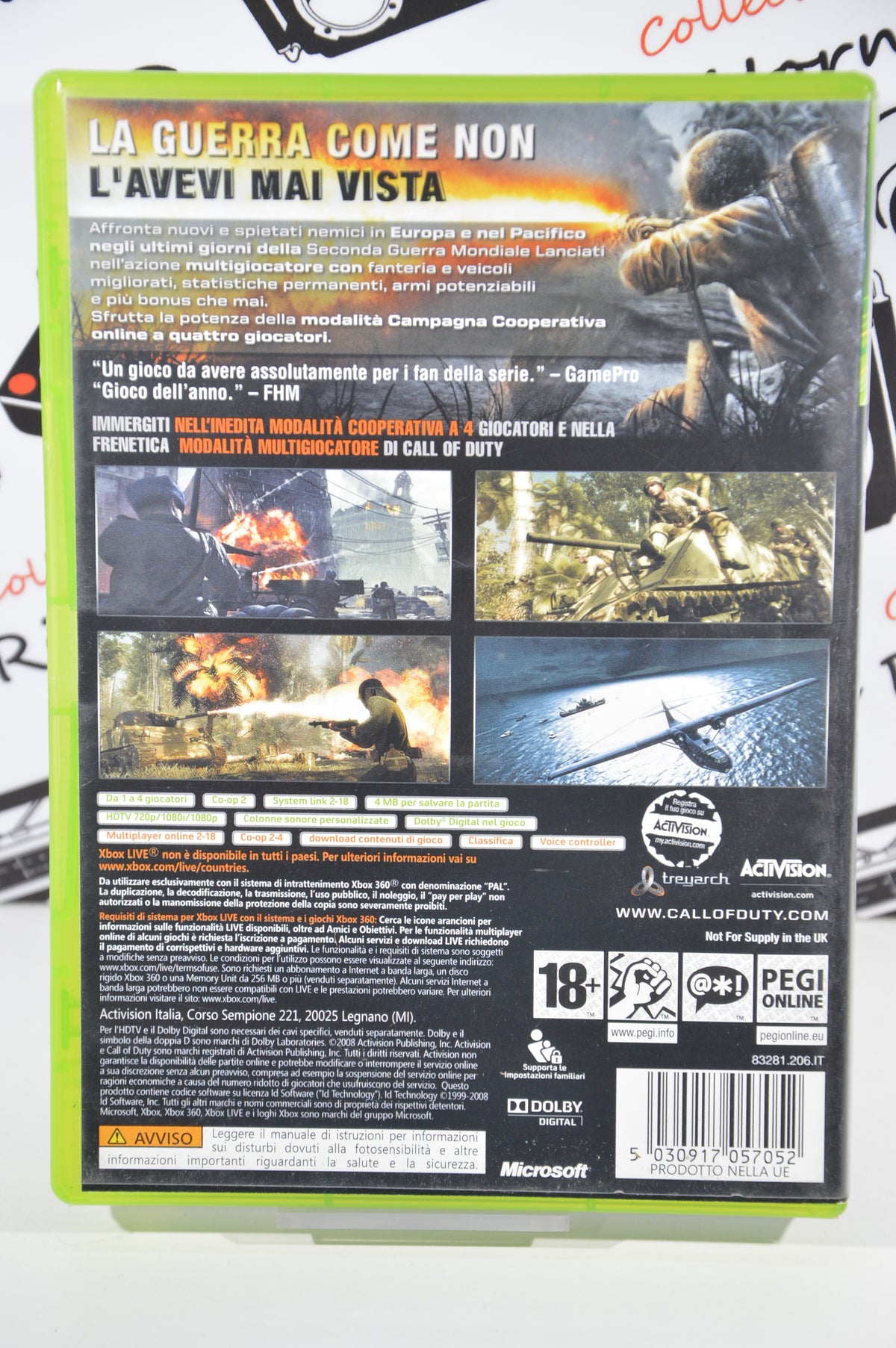 Call of Duty world at War 360 18+ Multilingua