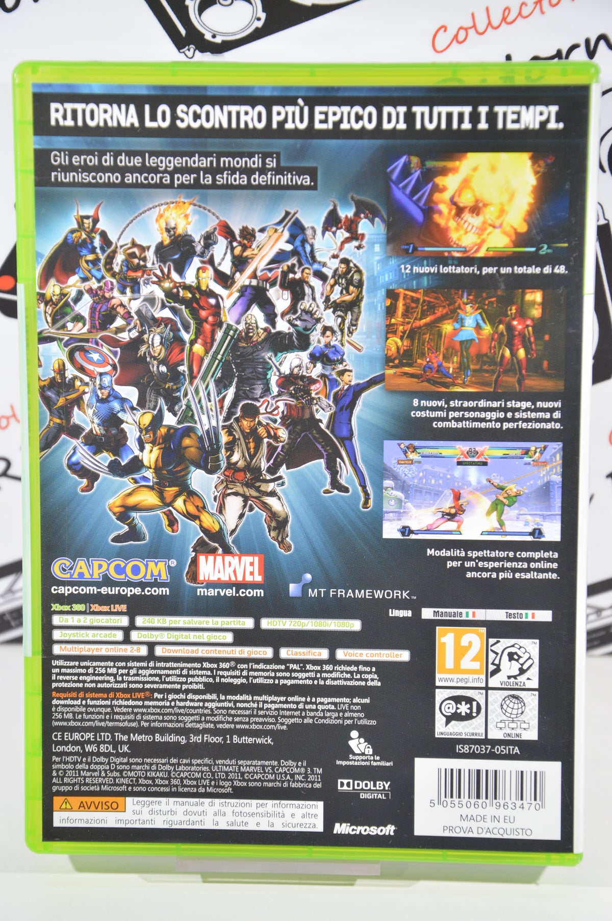 Ultimate Marvel VS Capcom 3 360 12+ Multilingua