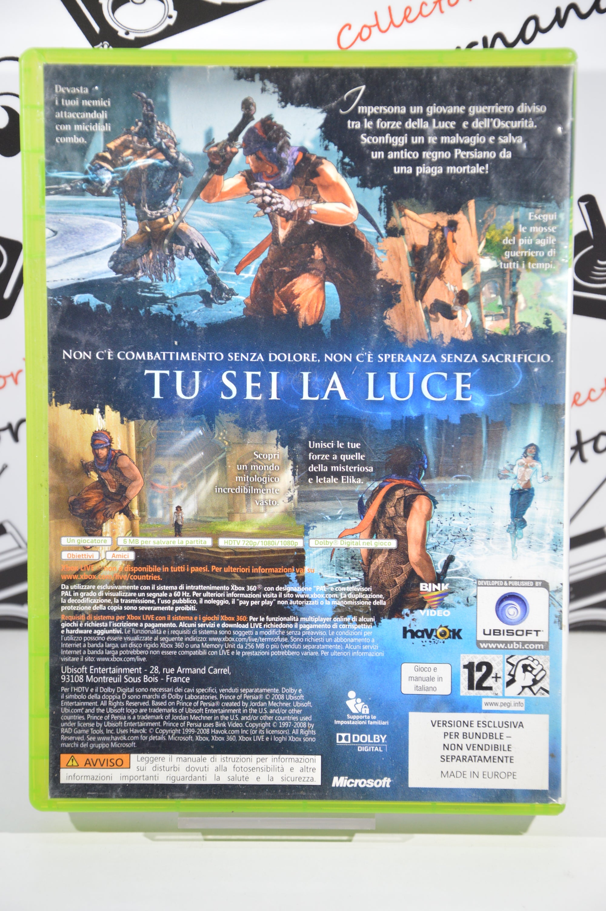 Prince of Persia bundle copy Xbox 360